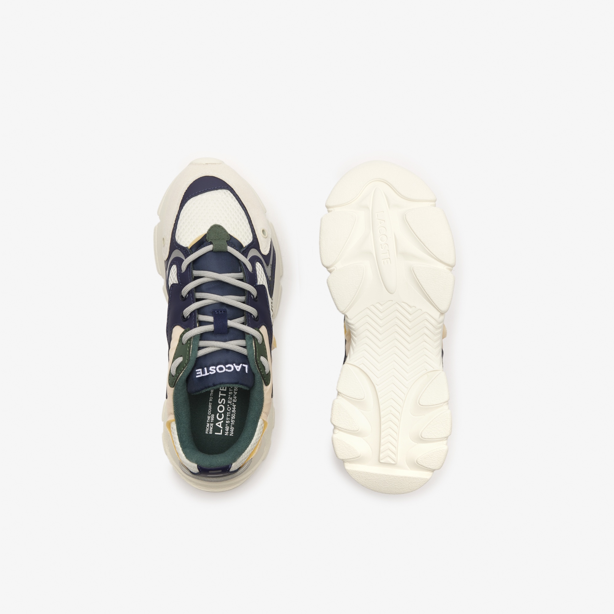 Lacoste SPORT L003 Neo Çocuk Bej Sneaker