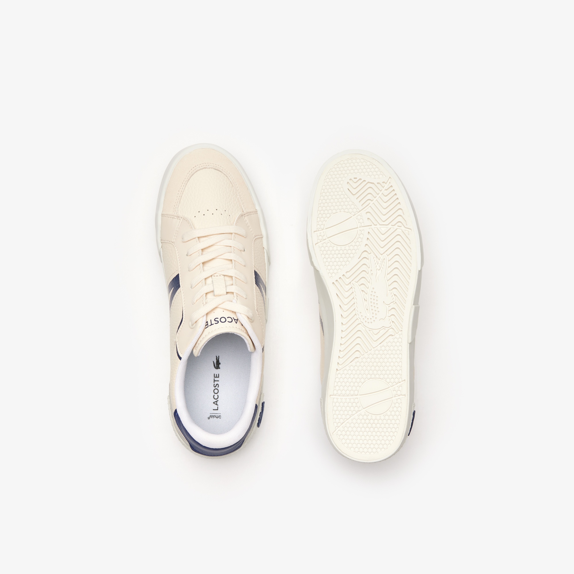 Lacoste L004 Erkek Bej Sneaker
