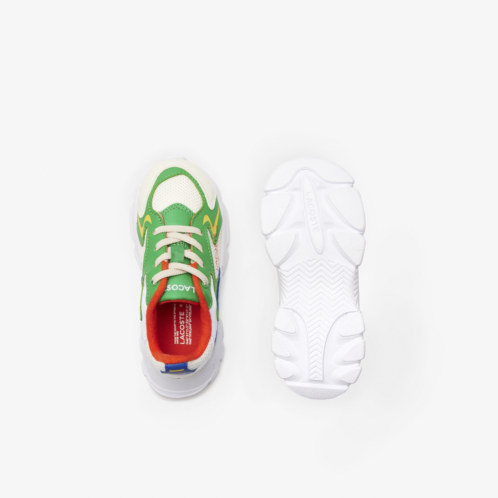 Lacoste SPORT L003 Neo Çocuk Beyaz Sneaker