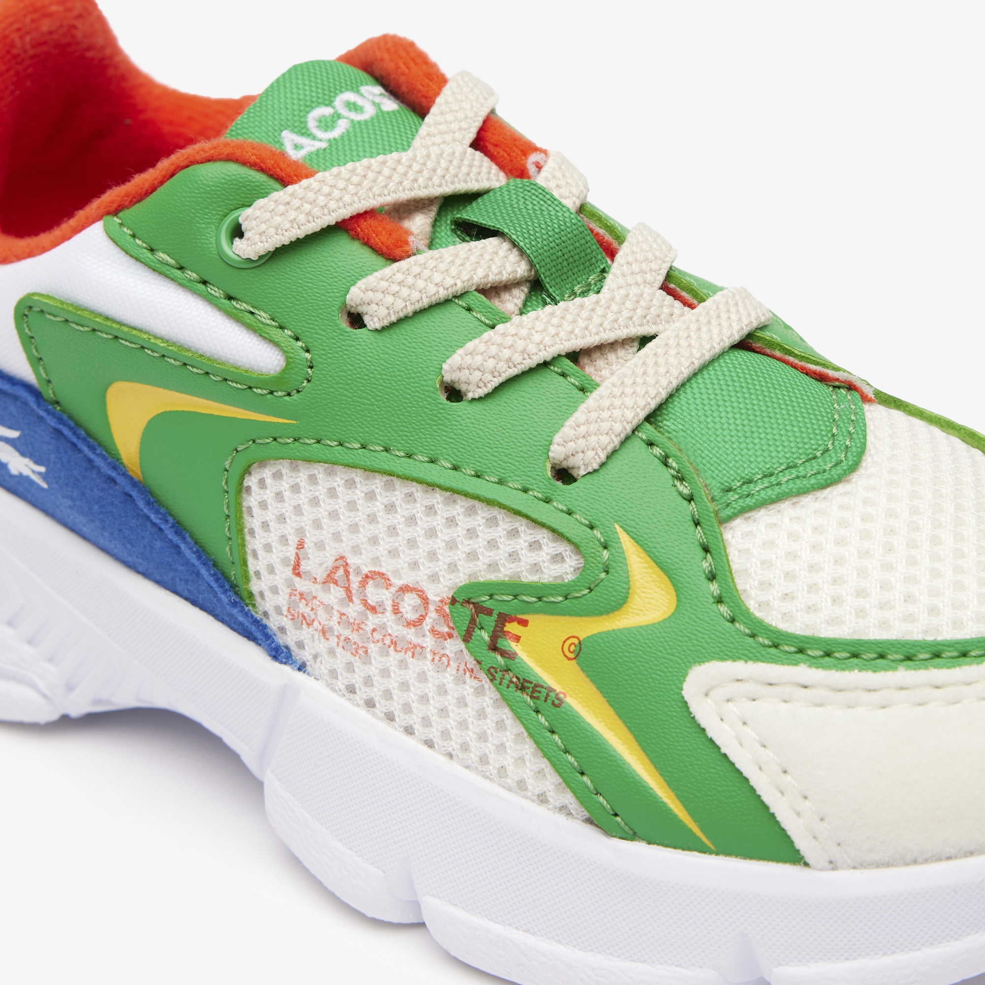 Lacoste SPORT L003 Neo Çocuk Beyaz Sneaker