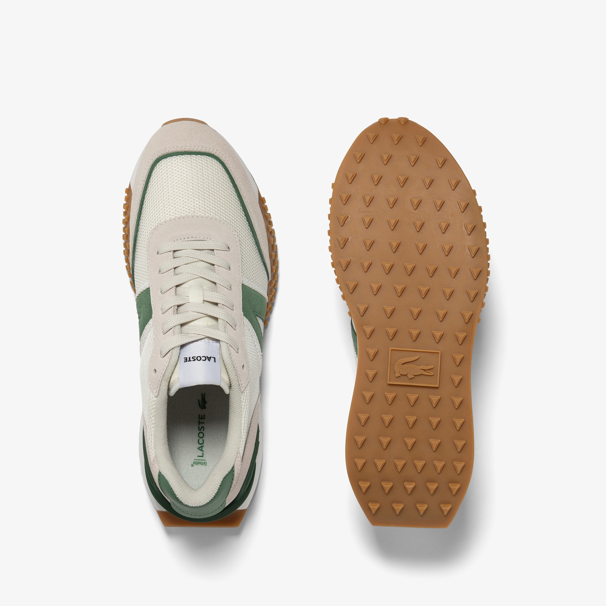 Lacoste SPORT L-Spin Deluxe Erkek Bej Sneaker