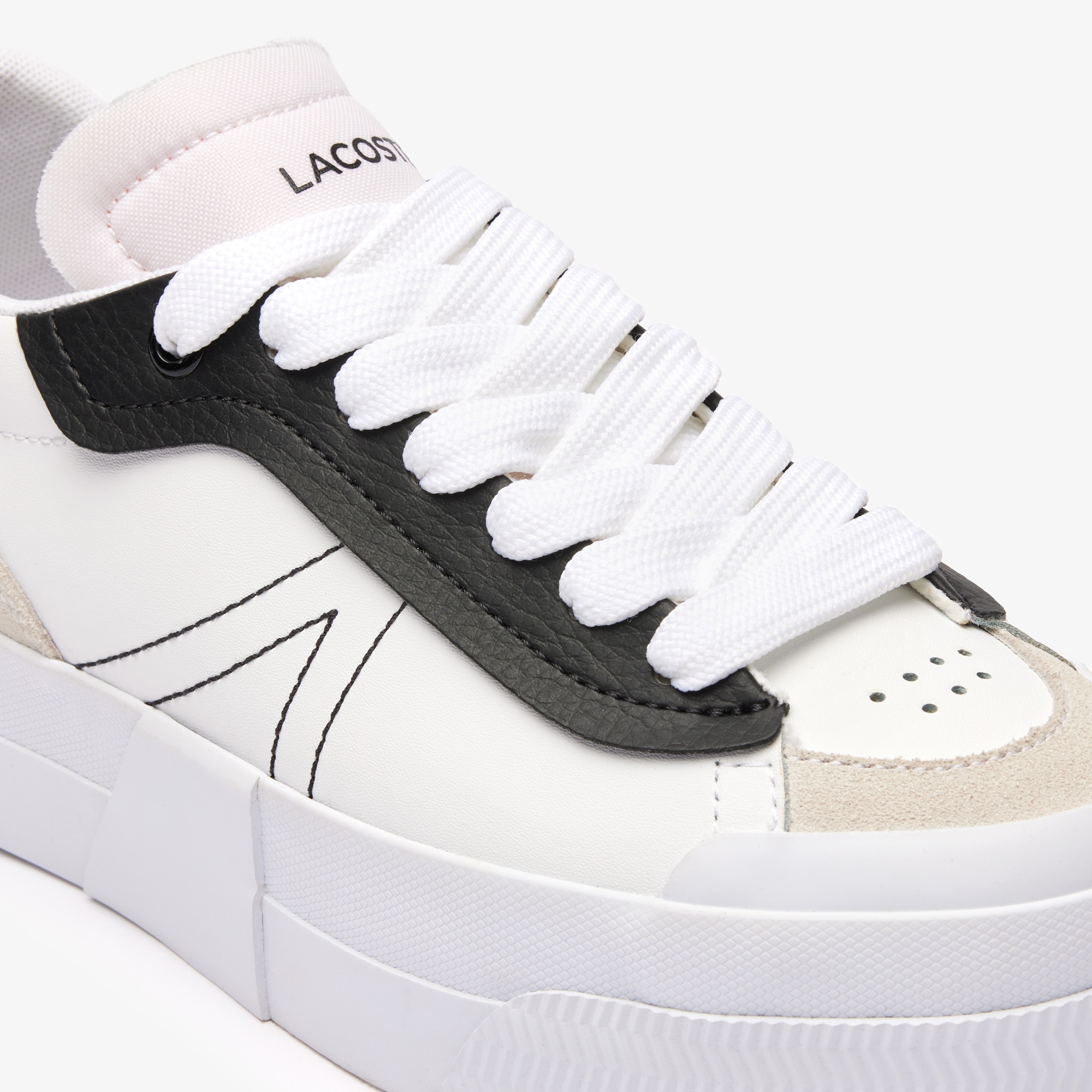 Lacoste L004 Platform Kadın Beyaz Sneaker