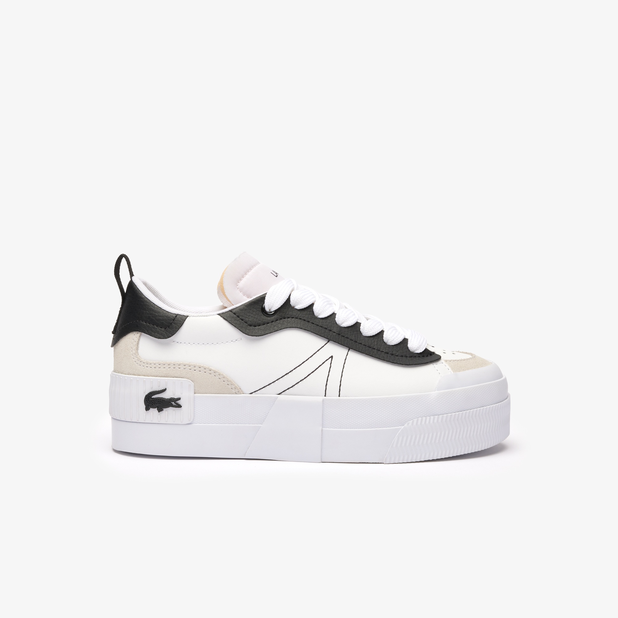 Lacoste L004 Platform Kadın Beyaz Sneaker