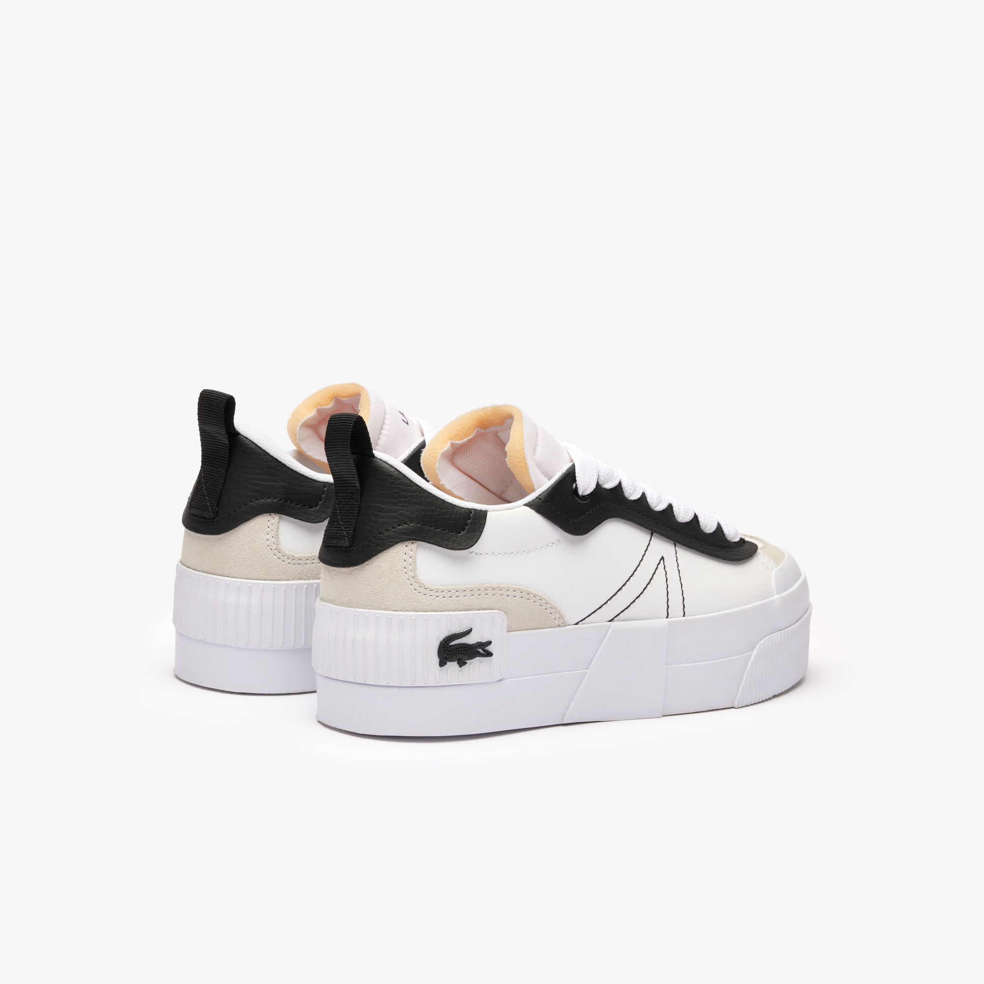 Lacoste L004 Platform Kadın Beyaz Sneaker