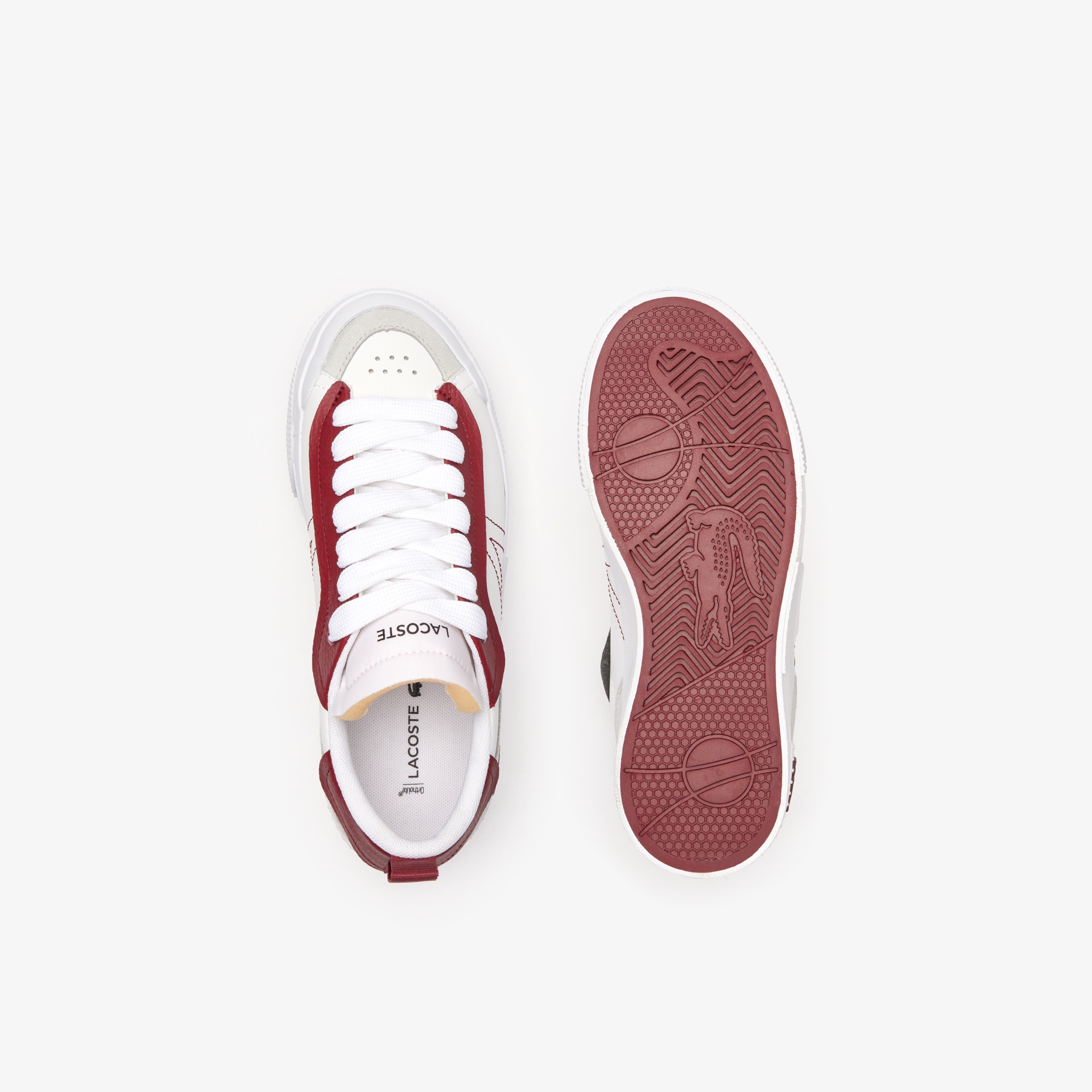 Lacoste L004 Platform Kadın Beyaz Sneaker
