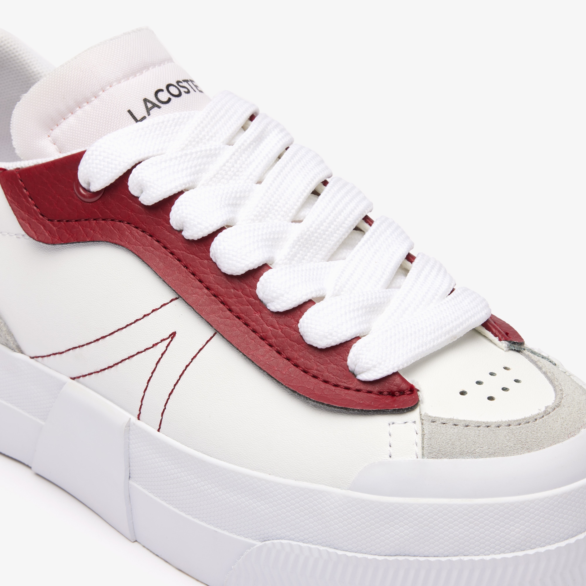 Lacoste L004 Platform Kadın Beyaz Sneaker