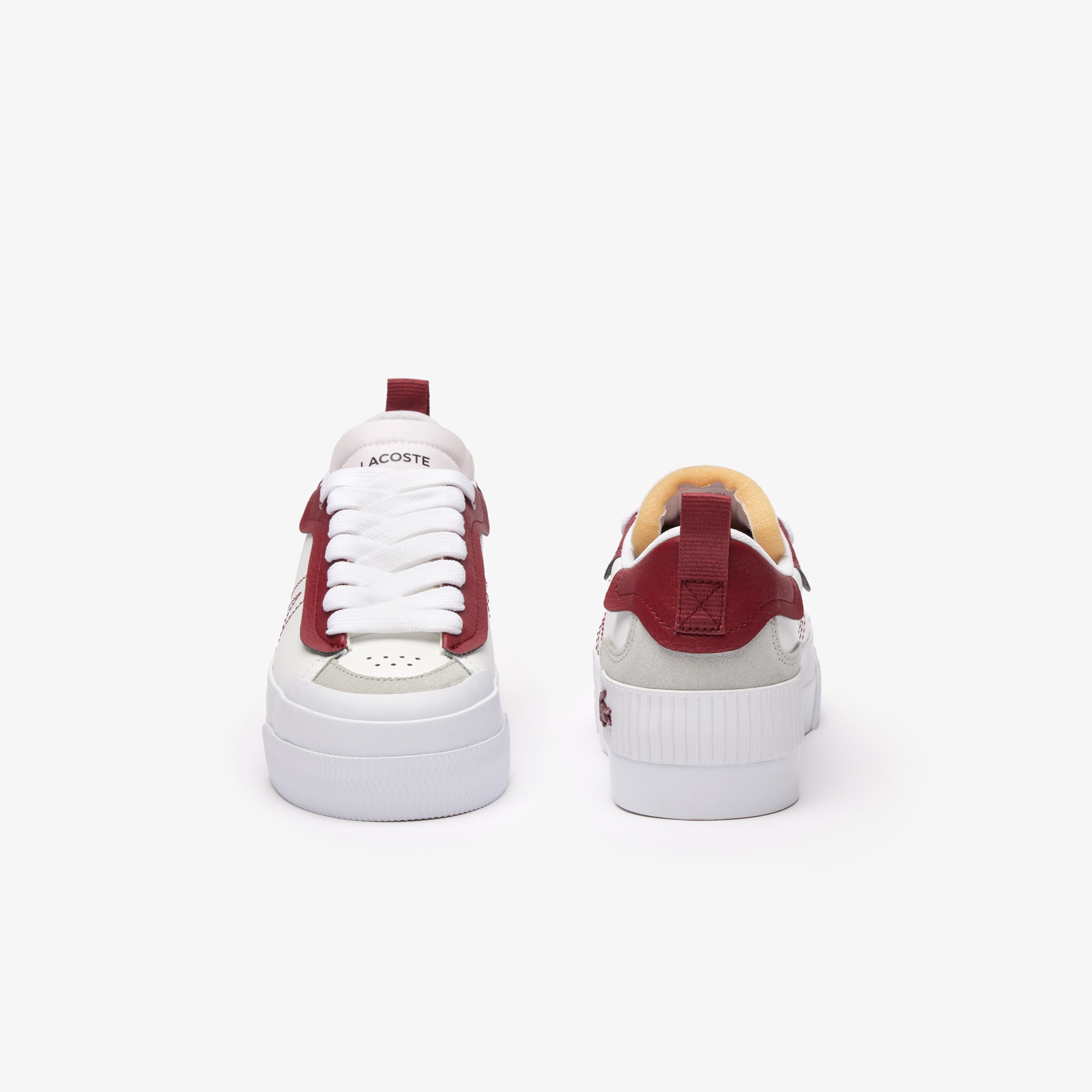 Lacoste L004 Platform Kadın Beyaz Sneaker