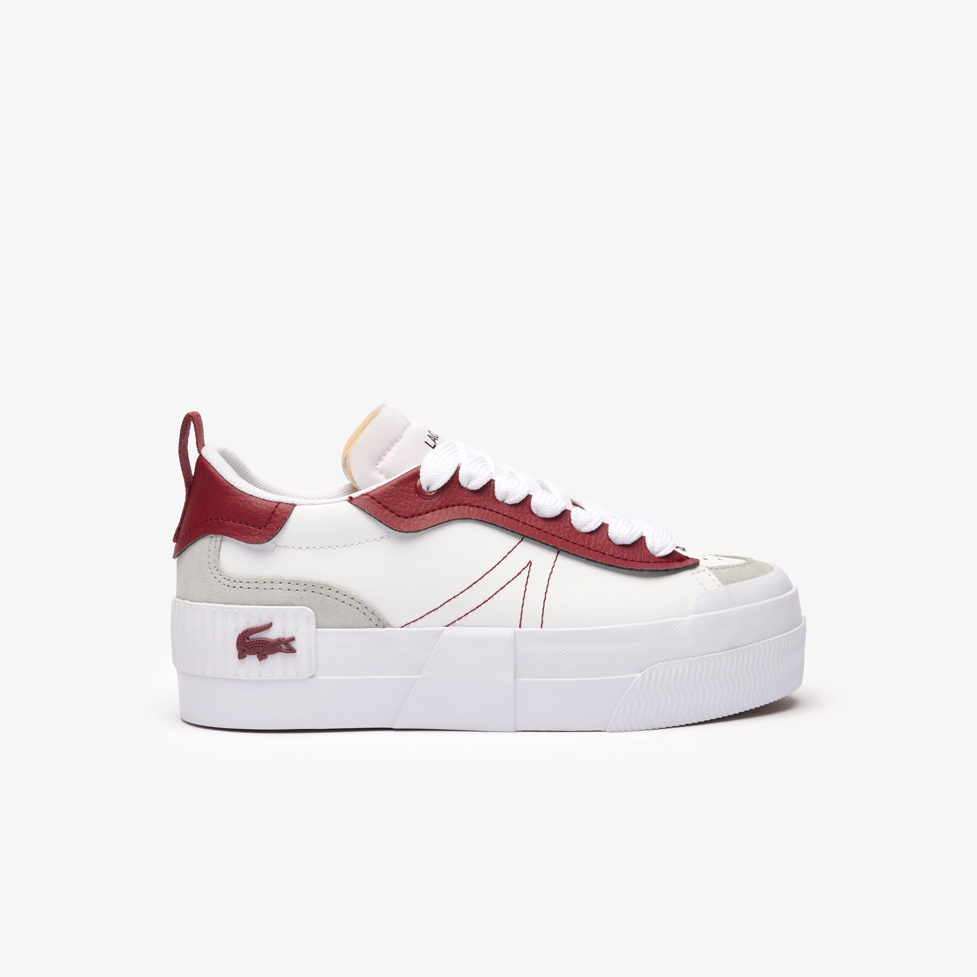 Lacoste L004 Platform Kadın Beyaz Sneaker