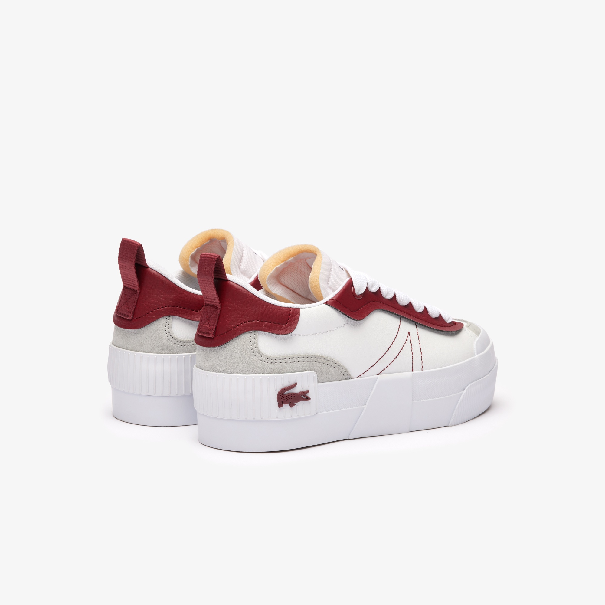 Lacoste L004 Platform Kadın Beyaz Sneaker