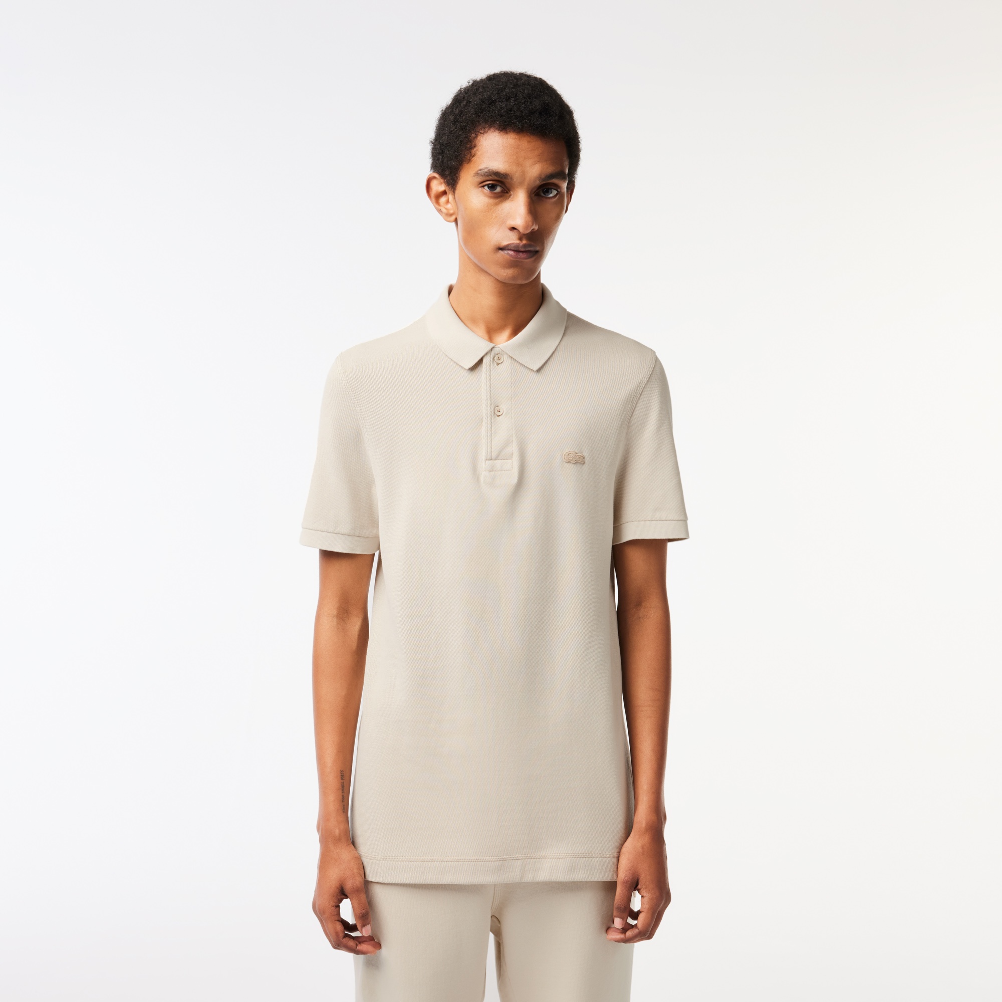 Lacoste Erkek Regular Fit Bej Polo