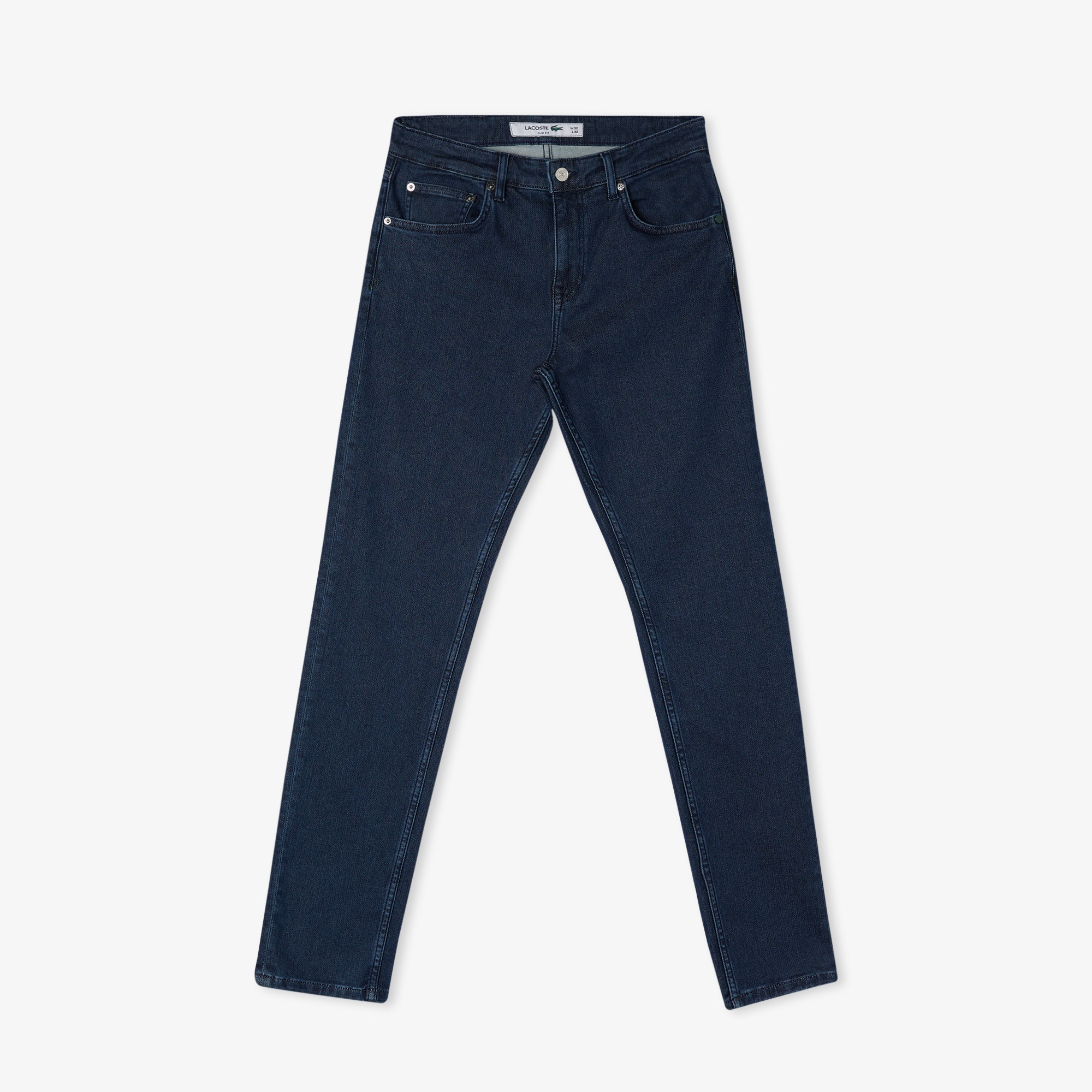 Lacoste Erkek Slim Fit Denim Lacivert Pantolon