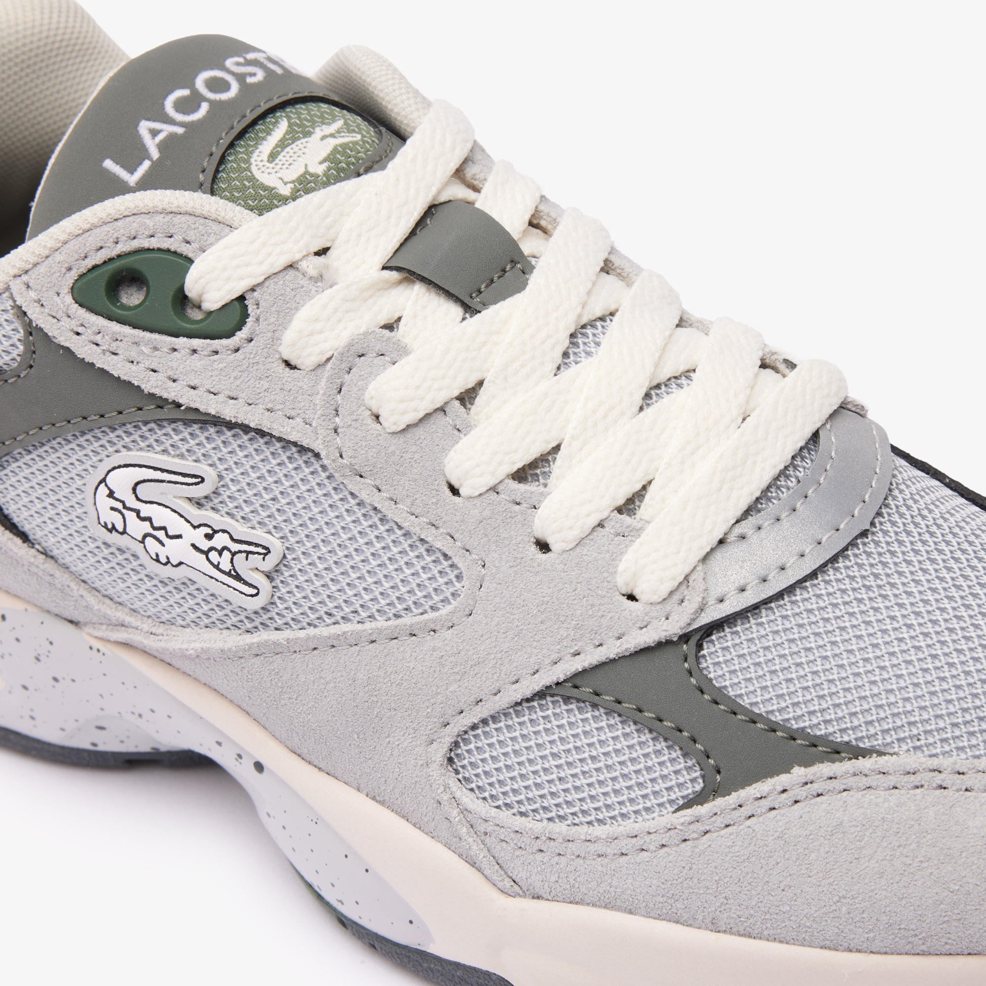 Lacoste SPORT Storm 96 Lo Vintage Kadın Gri Sneaker 746SFA0010-2G2