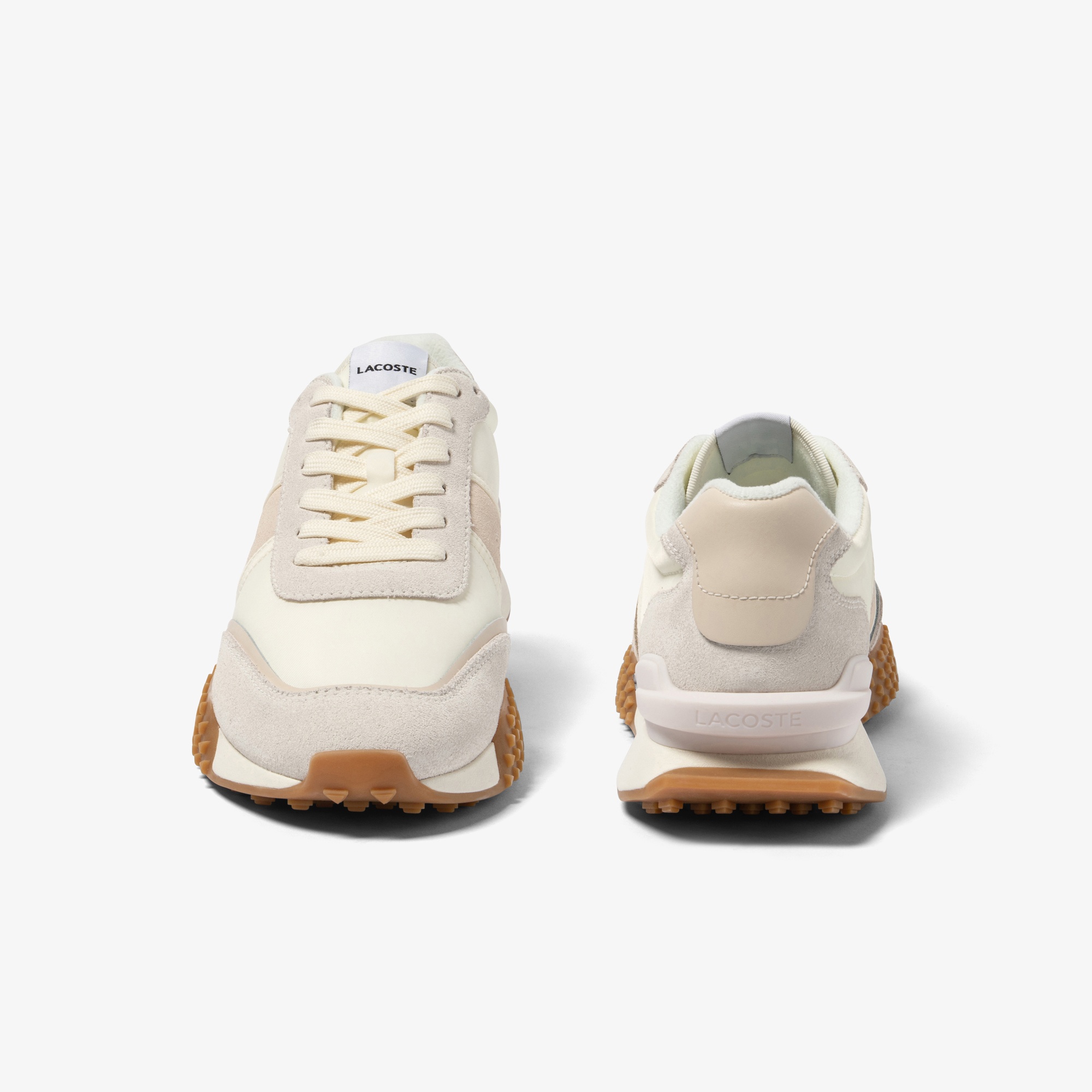Lacoste L-Spin Deluxe Erkek Bej Sneaker
