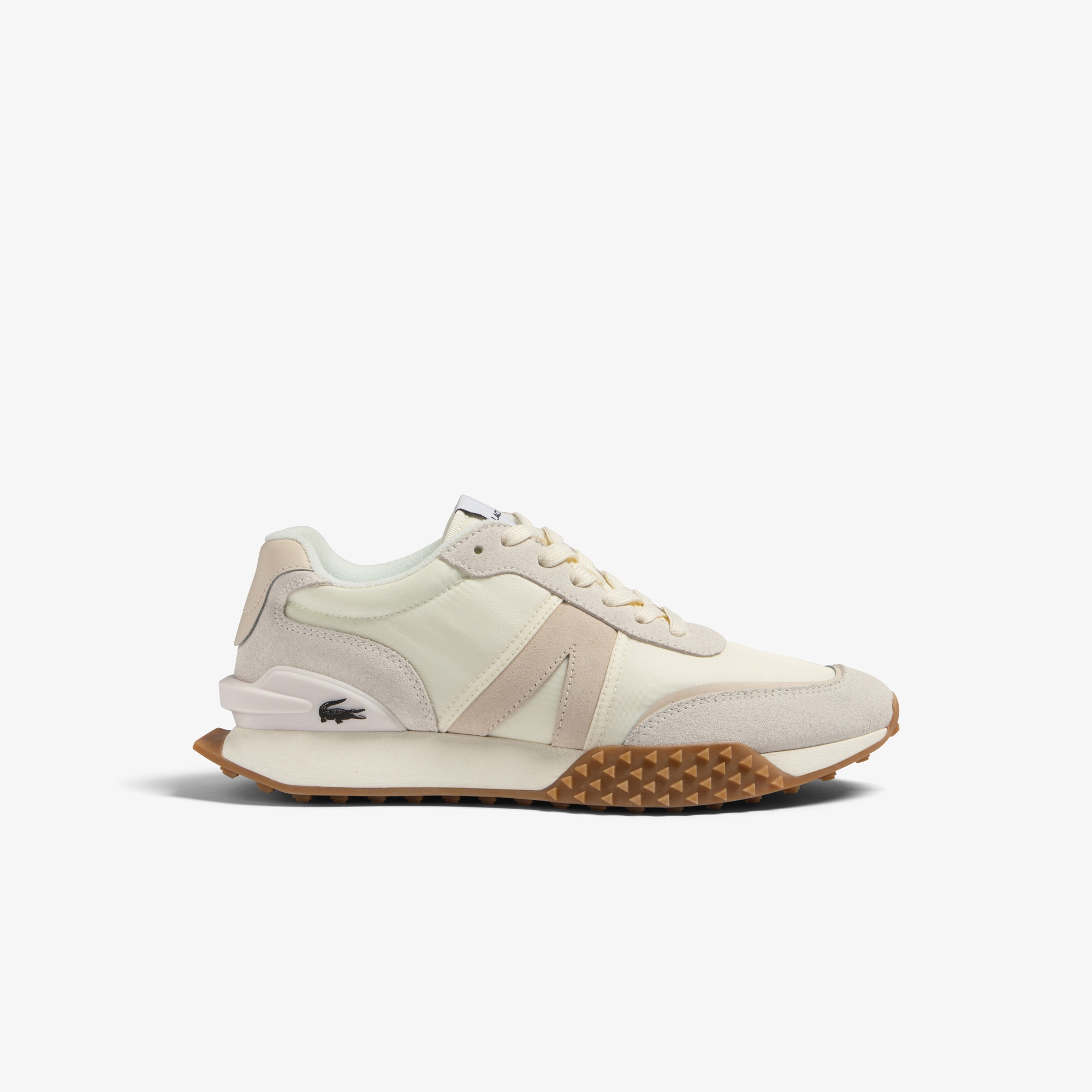 Lacoste L-Spin Deluxe Erkek Bej Sneaker