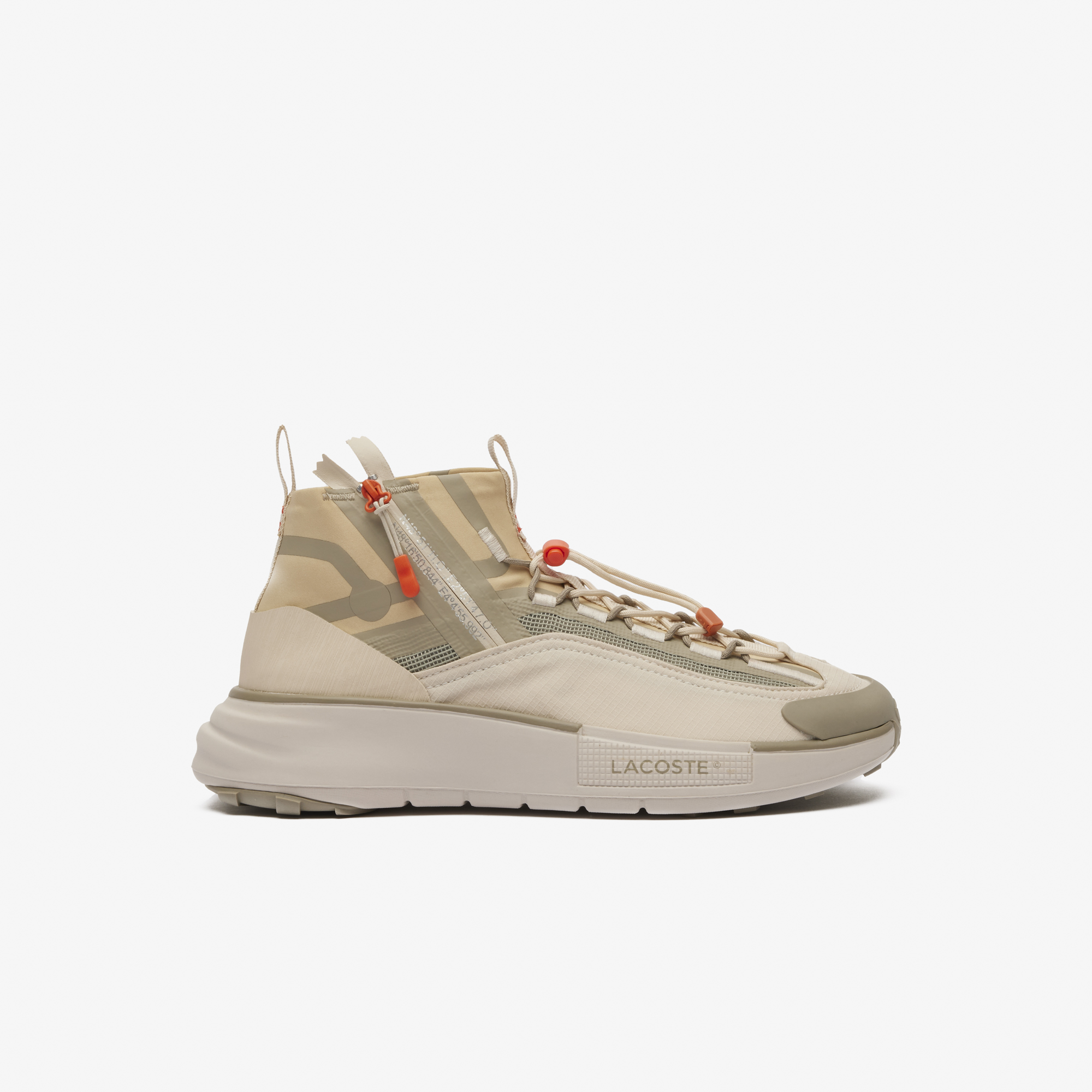 Lacoste Erkek Audyssor Lite Sock Bej Sneaker 746SMA0120-WN8 | Lacoste