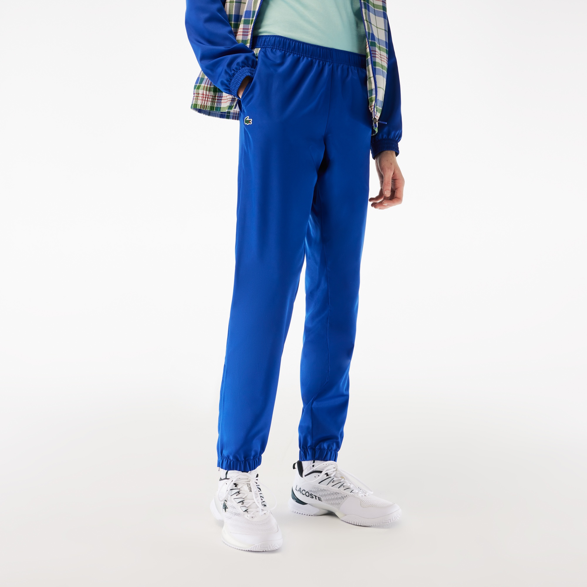 Lacoste SPORT Erkek Regular Fit Hakim Yaka Baskılı Lacivert Eşofman Takımı