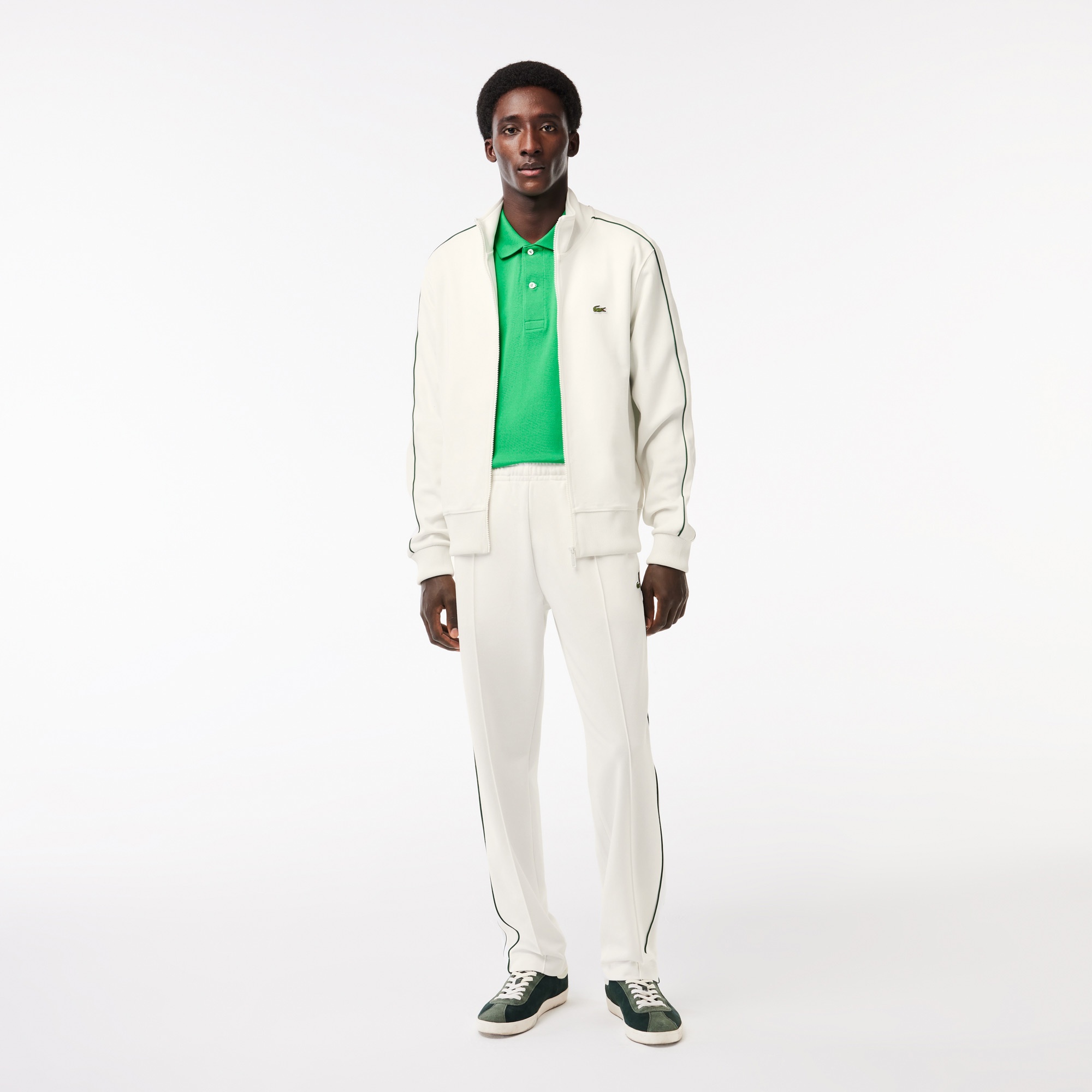 Lacoste Erkek Regular Fit Beyaz Eşofman Altı