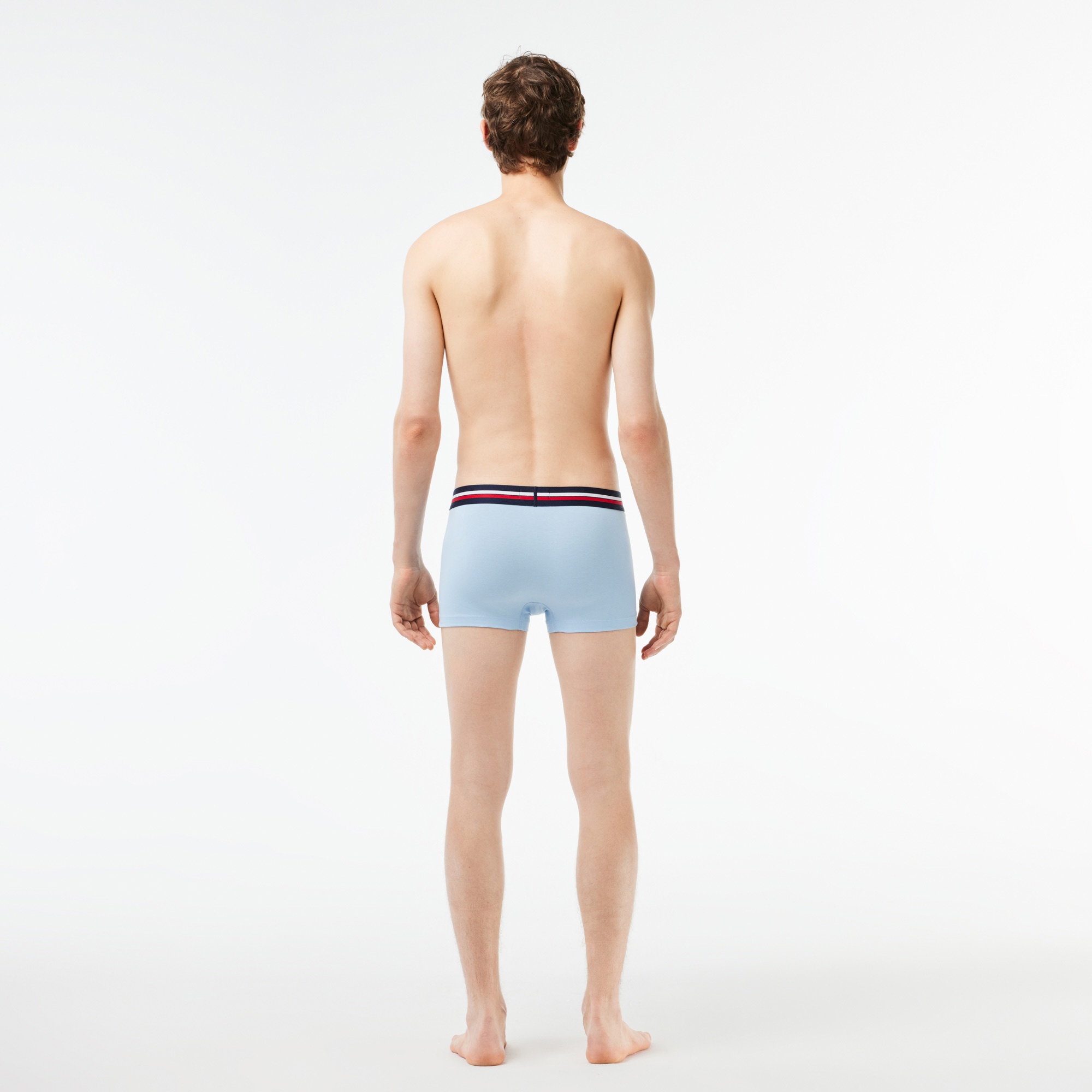 Lacoste Active Erkek Baskılı 3'lü Renkli Boxer