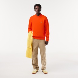 Lacoste Erkek Classic Fit Bisiklet Yaka Kırmızı Sweatshirt Kırmızı