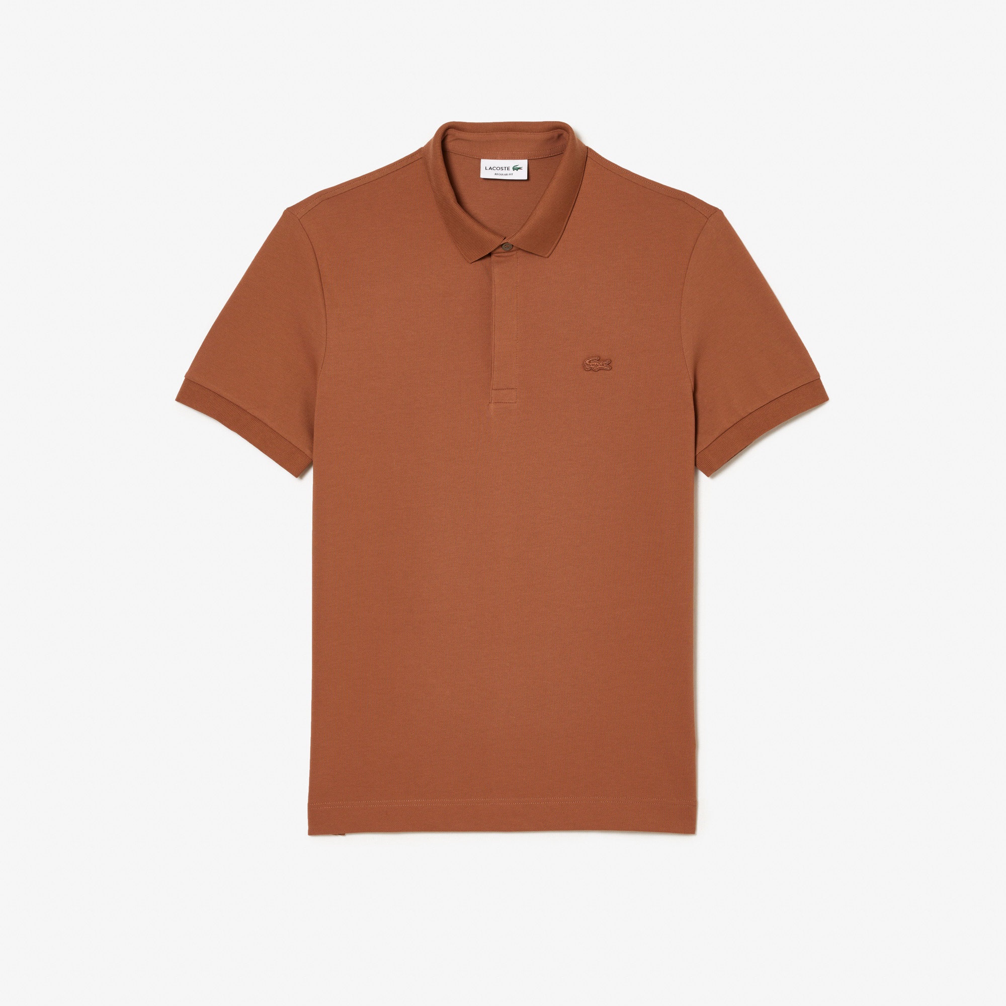 Lacoste Paris Erkek Regular Fit Kahverengi Polo