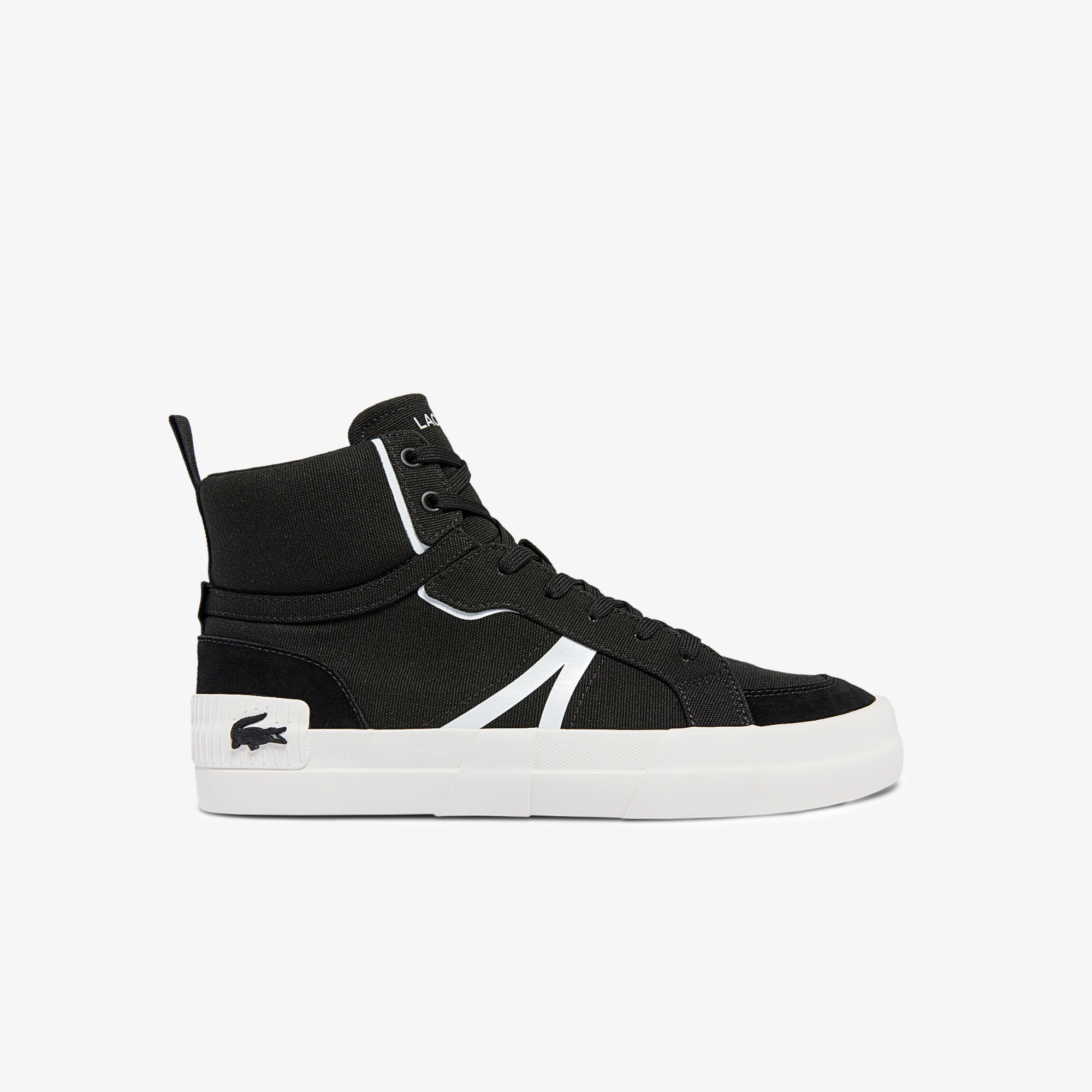 Lacoste L004 Mid Erkek Siyah Sneaker