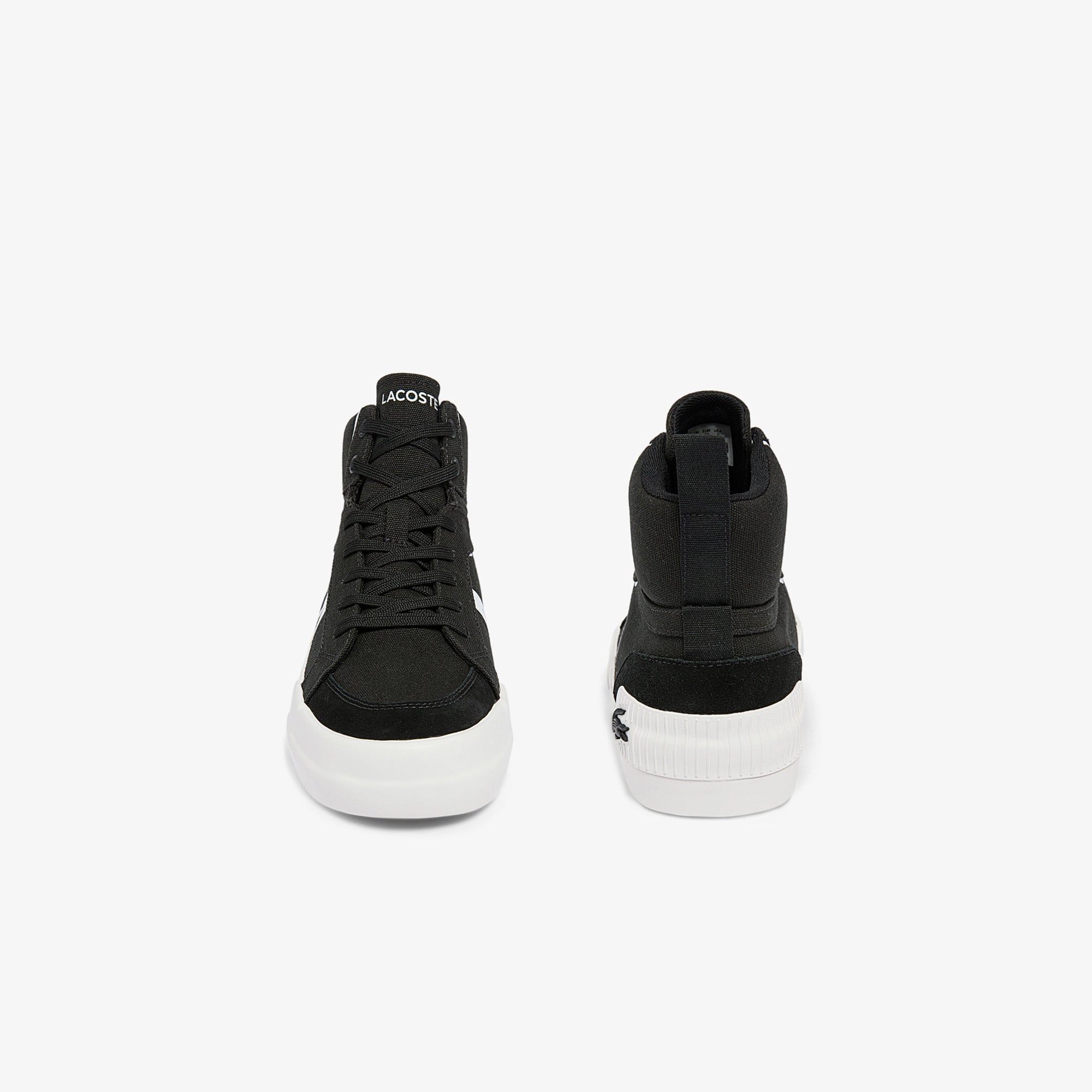 Lacoste L004 Mid Erkek Siyah Sneaker