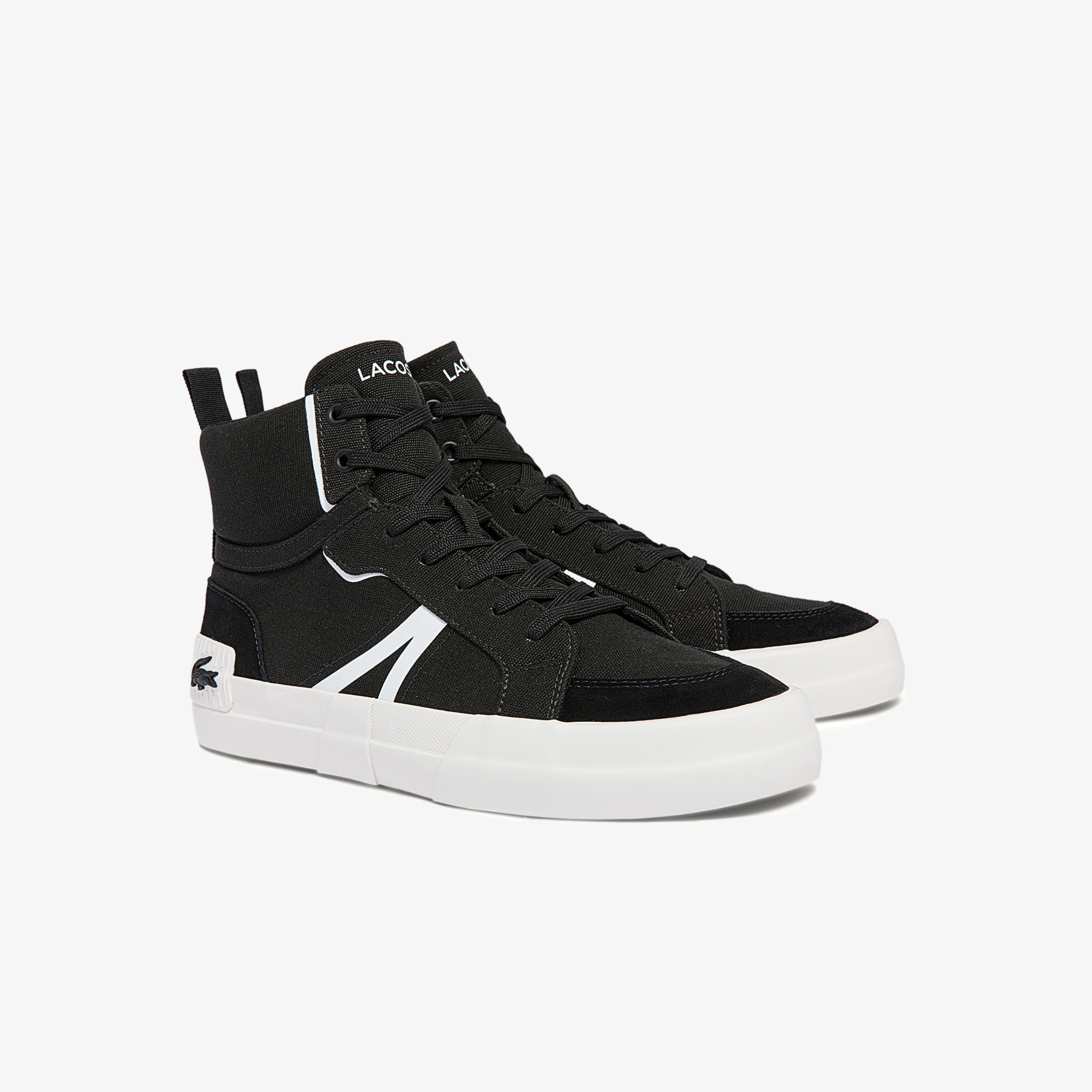 Lacoste L004 Mid Erkek Siyah Sneaker