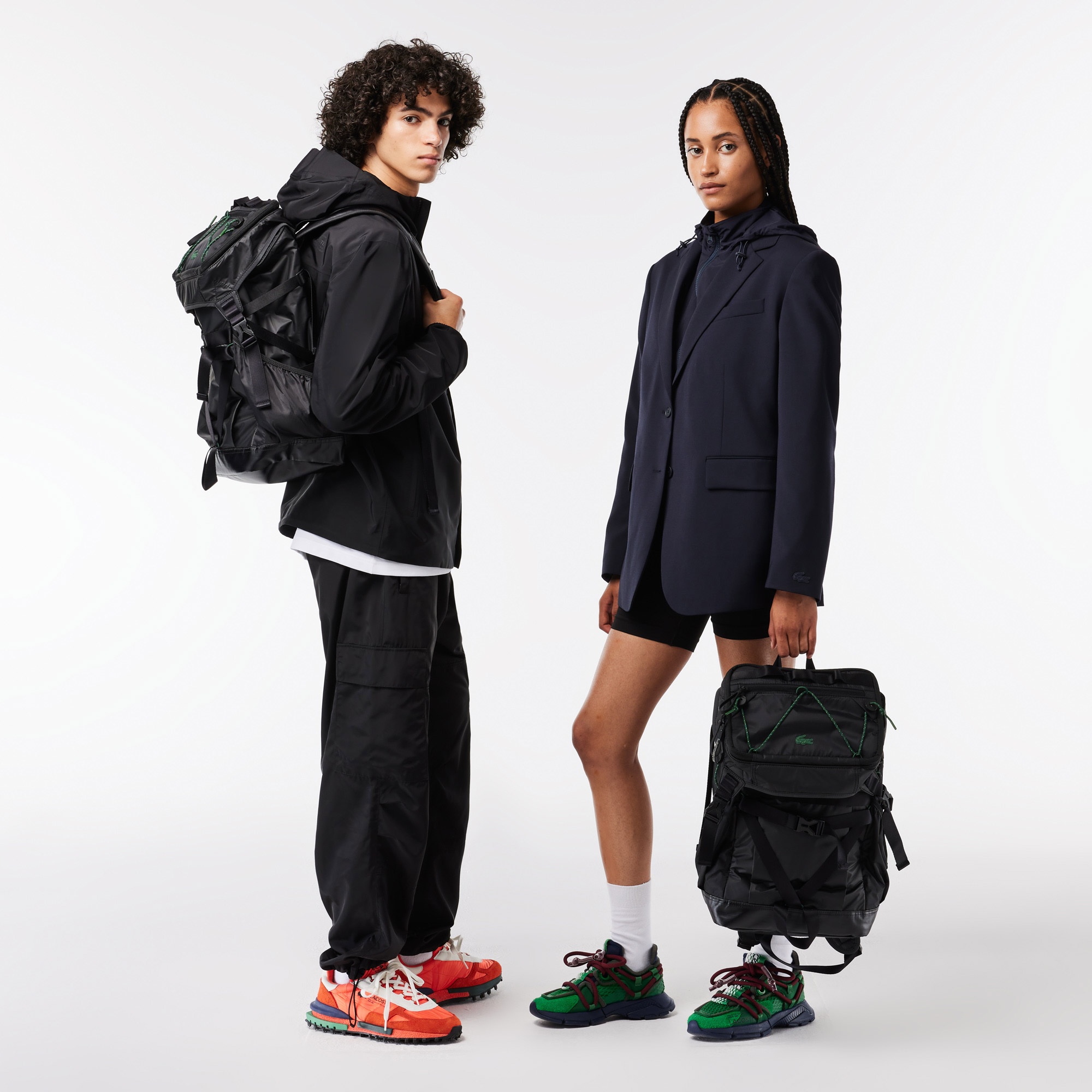 Lacoste Unisex Siyah Sırt Çantası