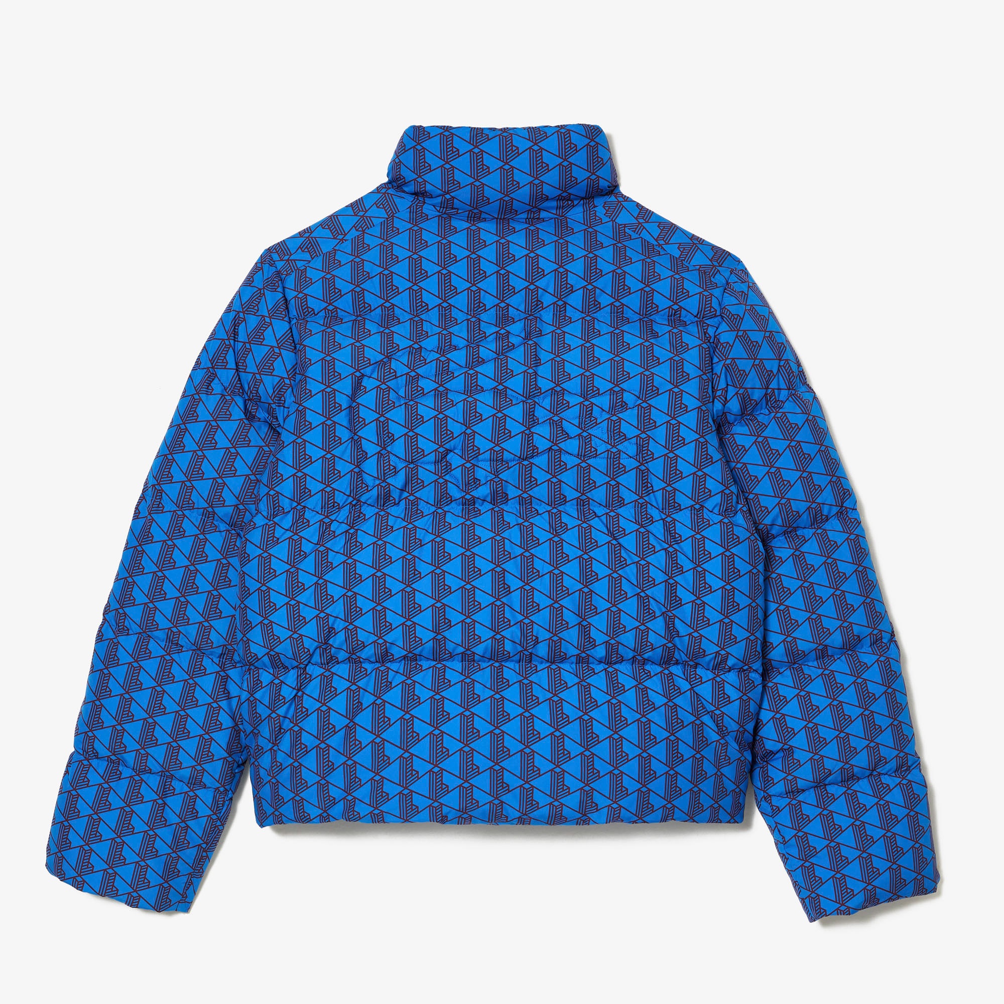 Lacoste Kadın Kapüşonlu Kapitone Renkli Mont