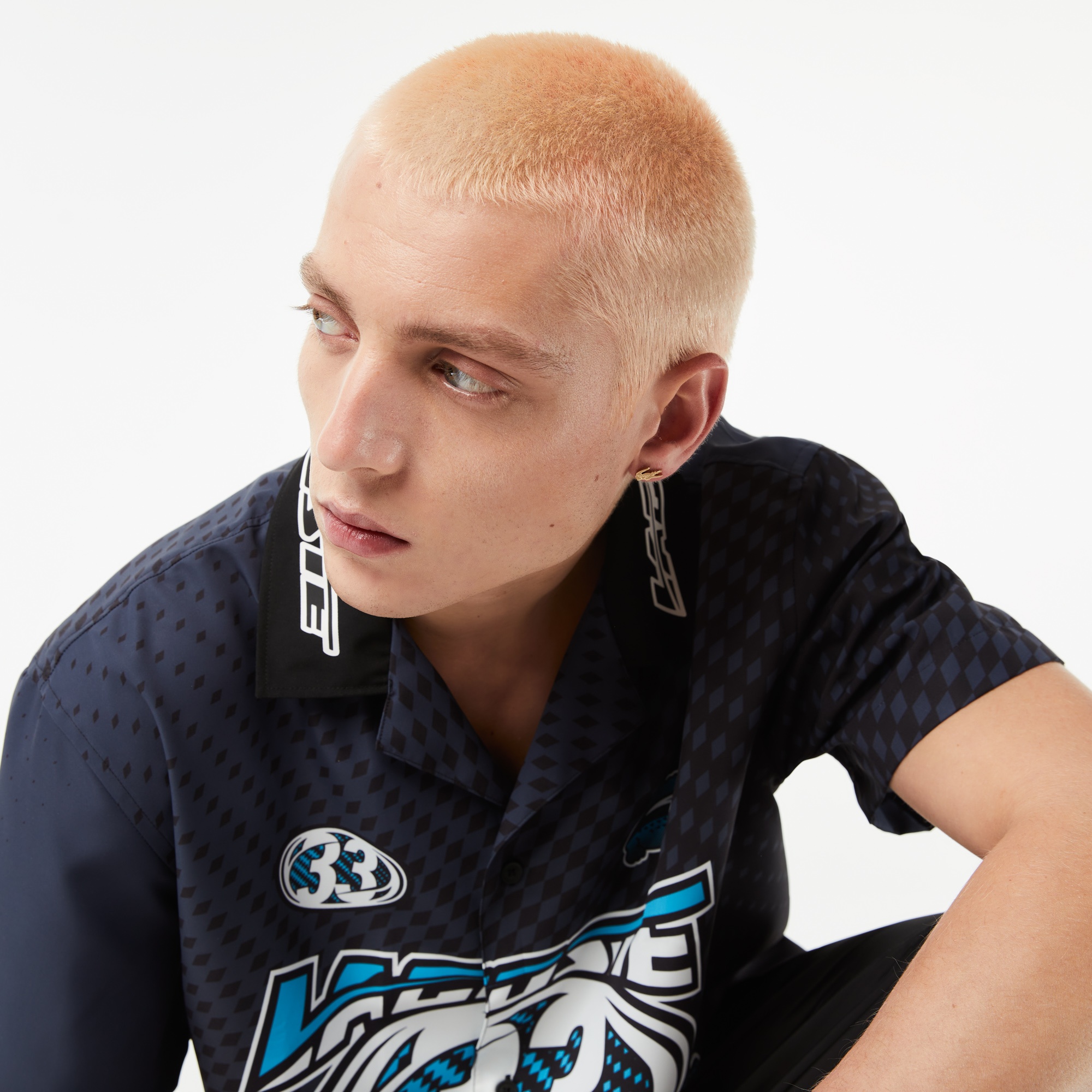 Lacoste Active Erkek Mavi Gömlek