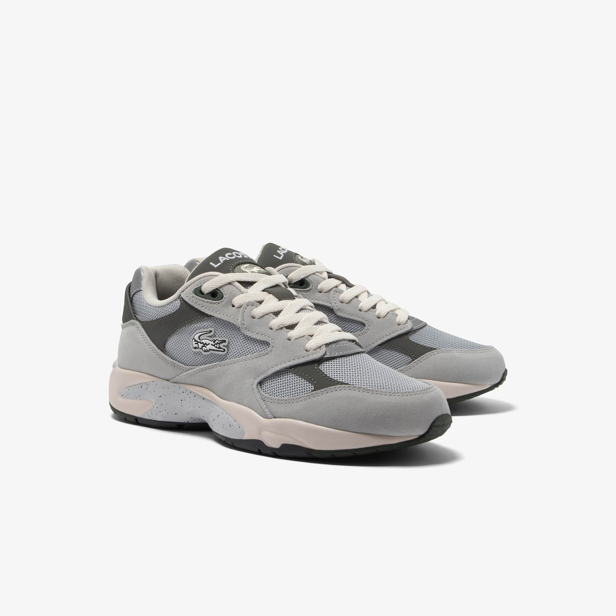 Lacoste SPORT Storm 96 Lo Vinatge Erkek Gri Sneaker