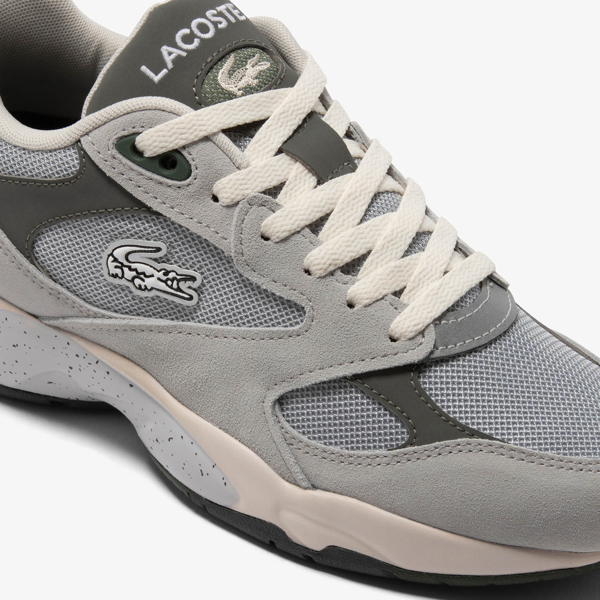 Lacoste SPORT Storm 96 Lo Vinatge Erkek Gri Sneaker