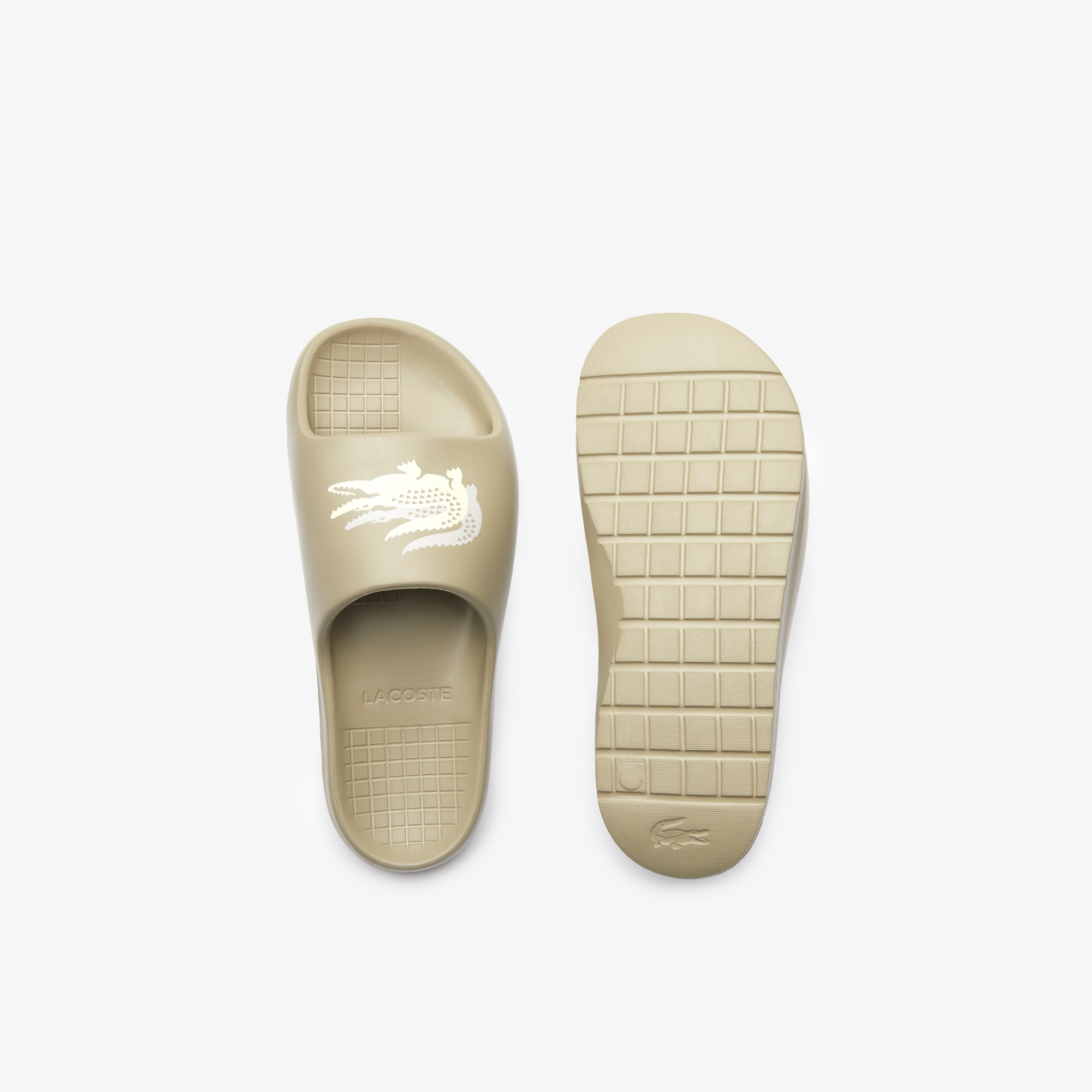 Lacoste Croco 2.0 Evo Erkek Haki Terlik