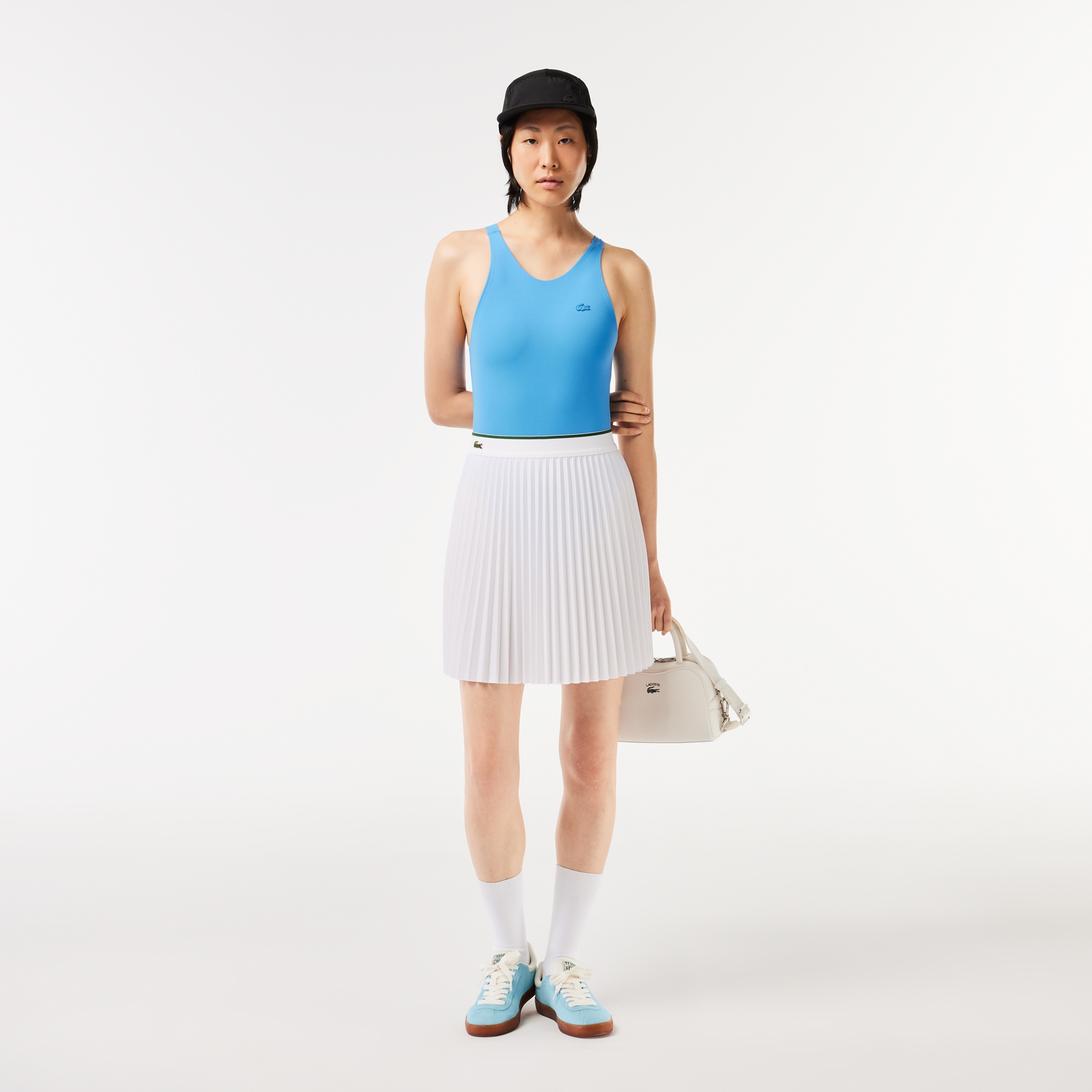 Lacoste Kadın Beyaz Etek