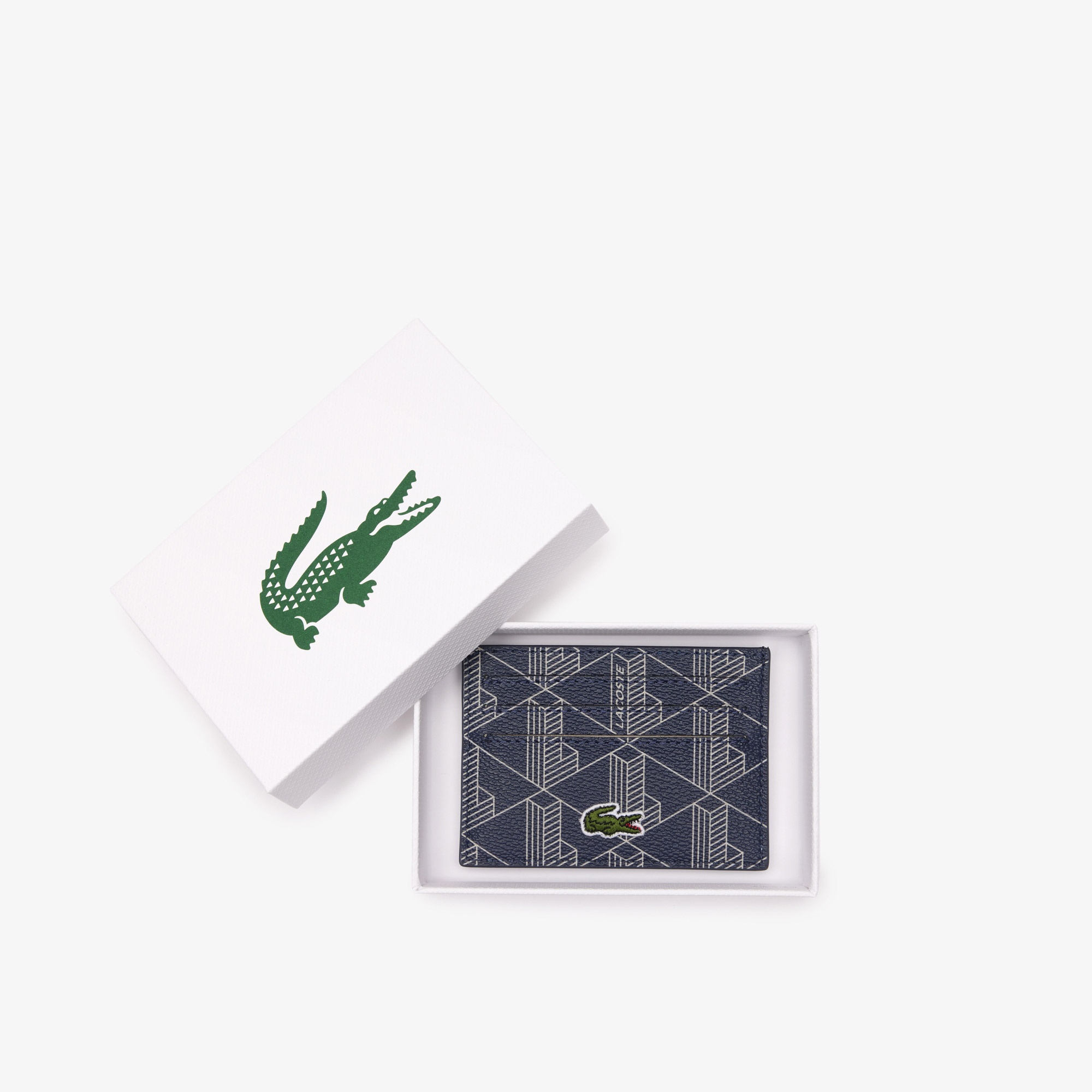 Lacoste The Blend Monogram Lacivert Kartlık
