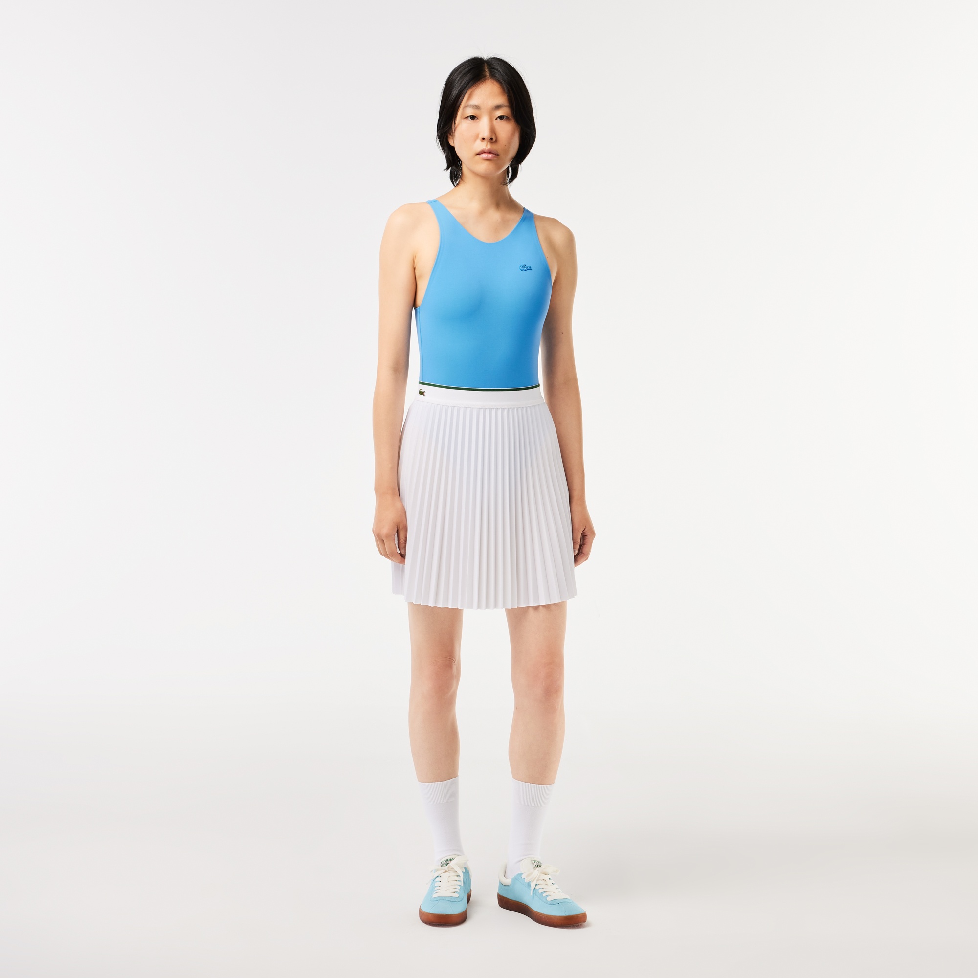 Lacoste Kadın Beyaz Etek