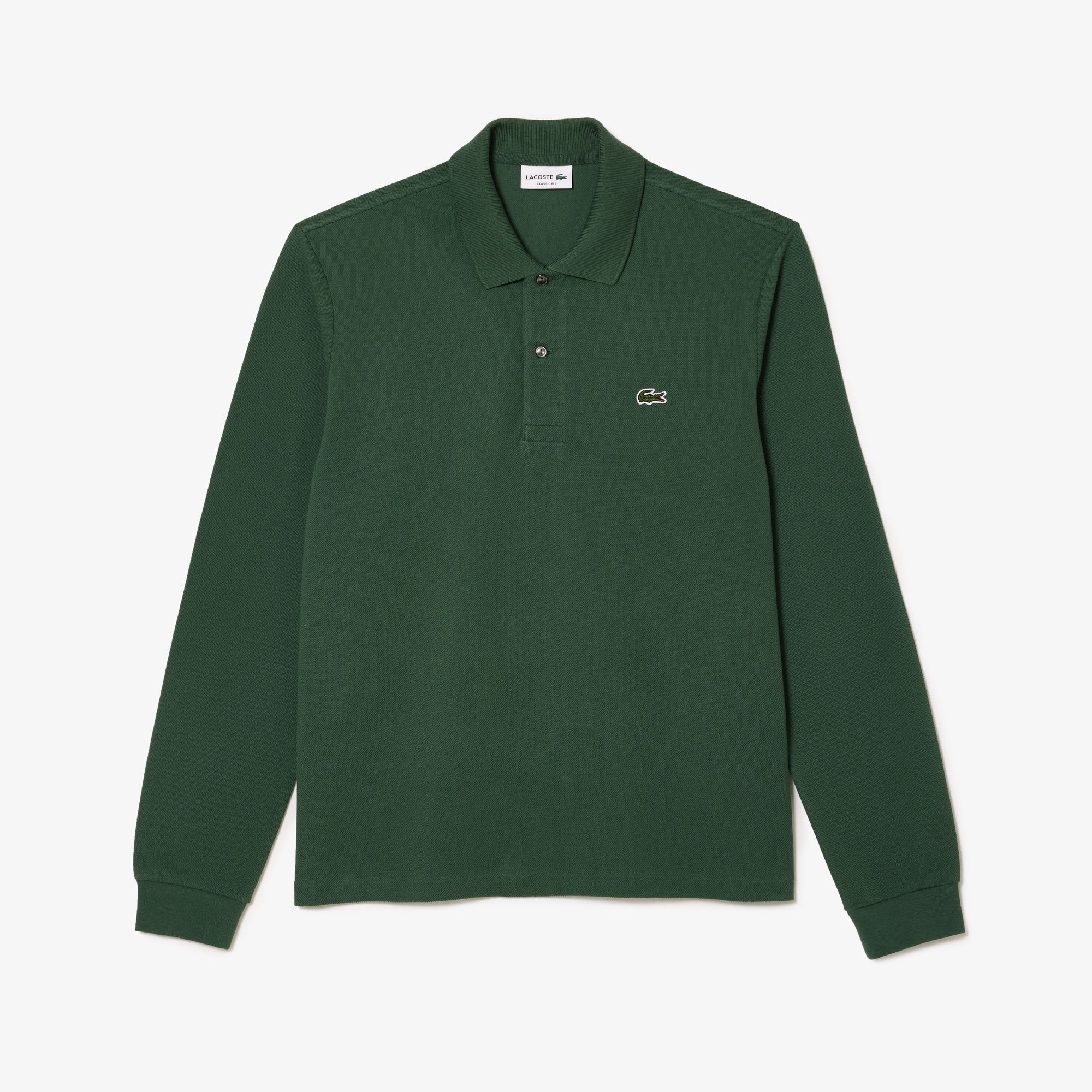 Lacoste Erkek Classic Fit Uzun Kollu L.12.12 Haki Polo
