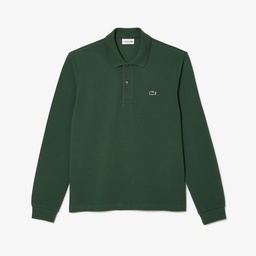 Lacoste Erkek Classic Fit Uzun Kollu L.12.12 Haki Polo Yeşil