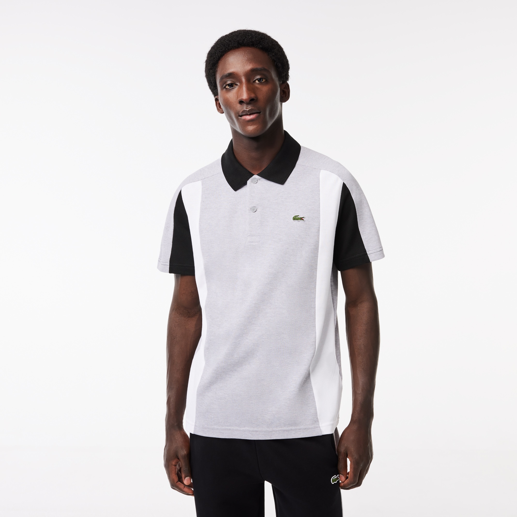 Lacoste Erkek Regular Fit Renk Bloklu Renkli Polo