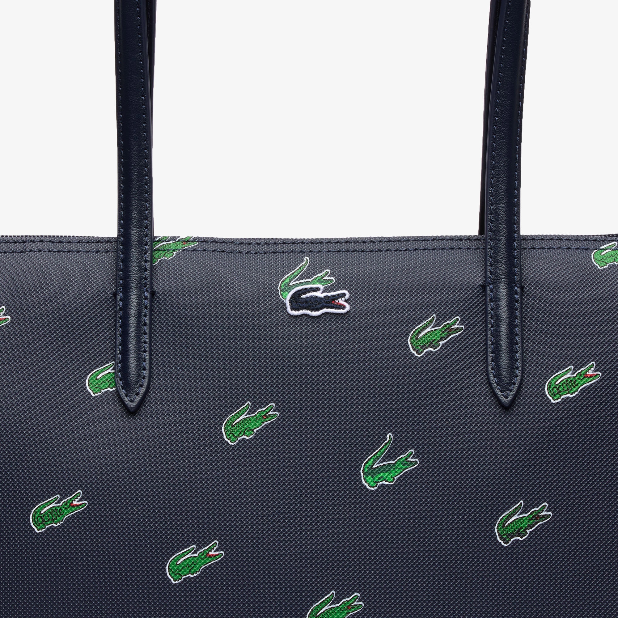 Lacoste Kadın Baskılı Lacivert Omuz Çantası