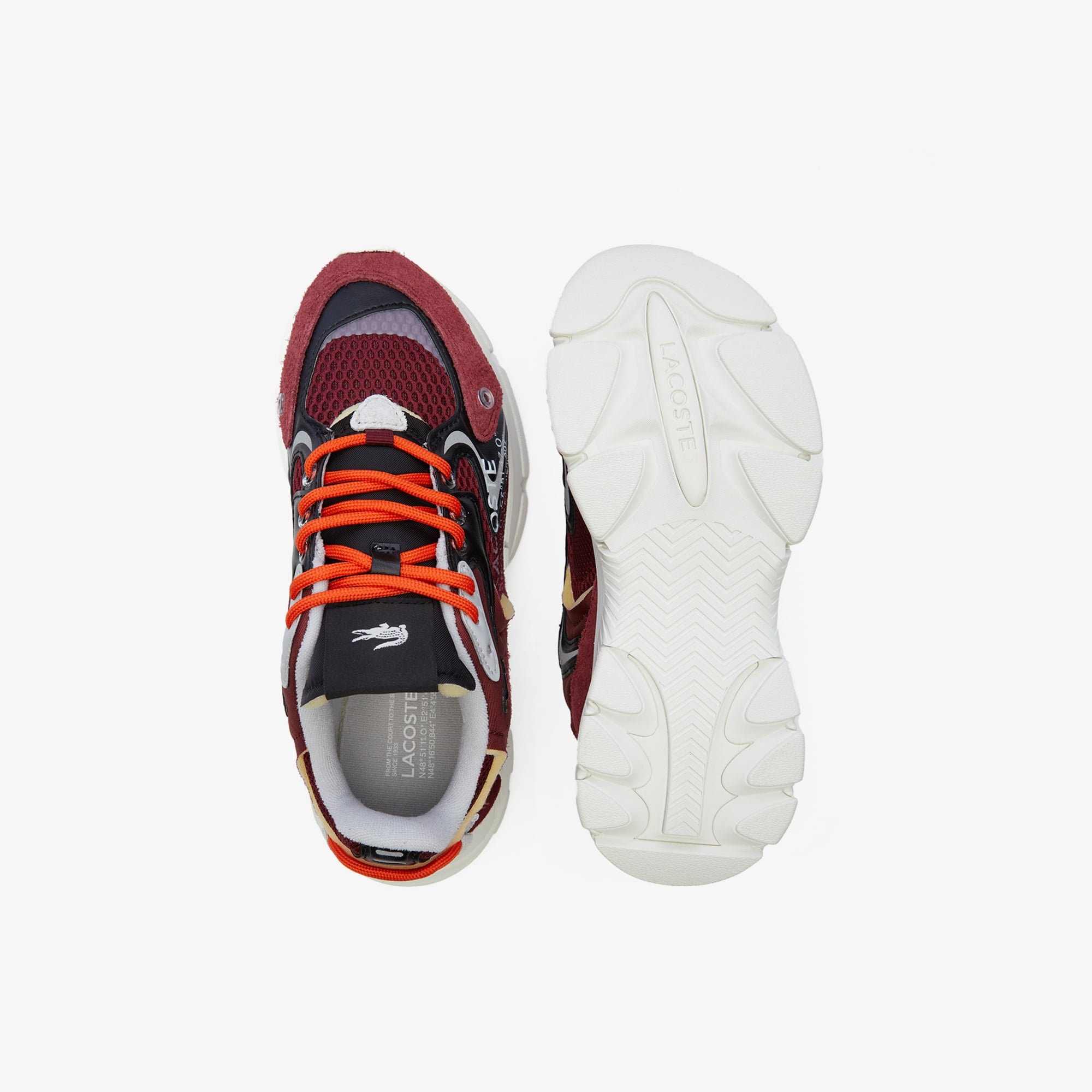 Lacoste SPORT L003 Kadın Bordo  Sneaker