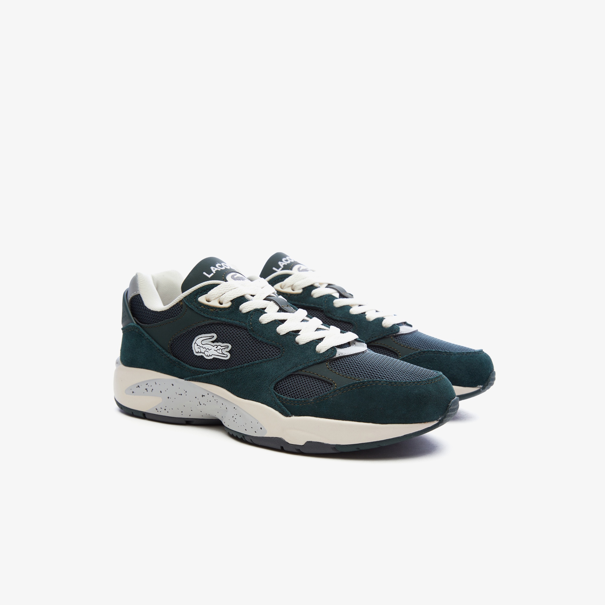 Lacoste SPORT Storm 96 Lo Vintage Erkek Yeşil Sneaker