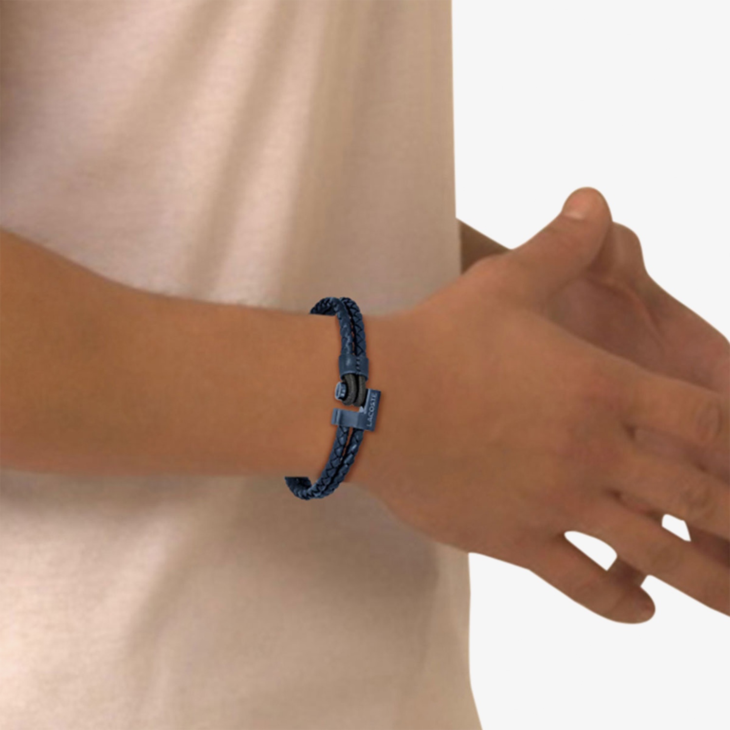 Lacoste Unisex Lacivert Bileklik