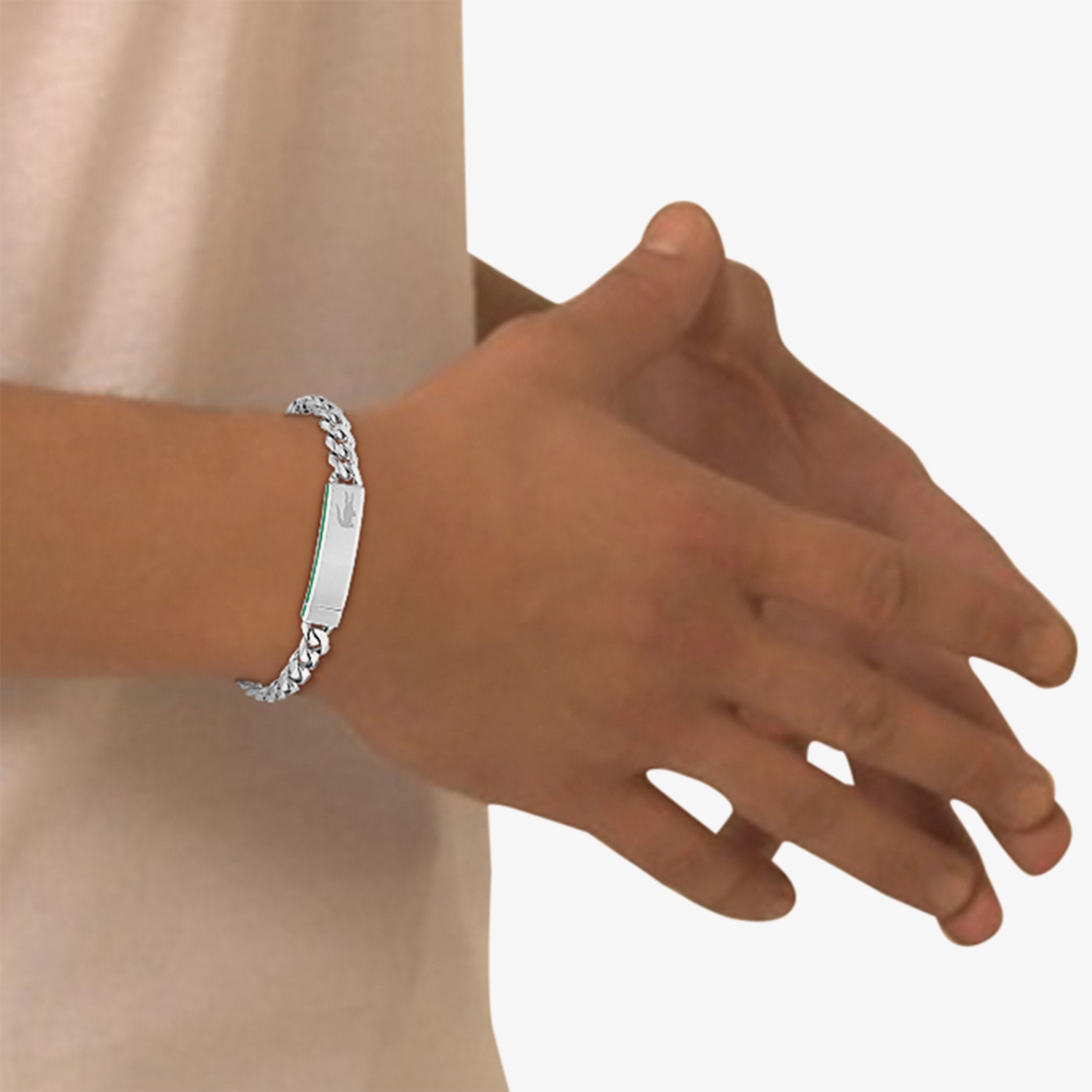 Lacoste Baseline Erkek Gri Bileklik