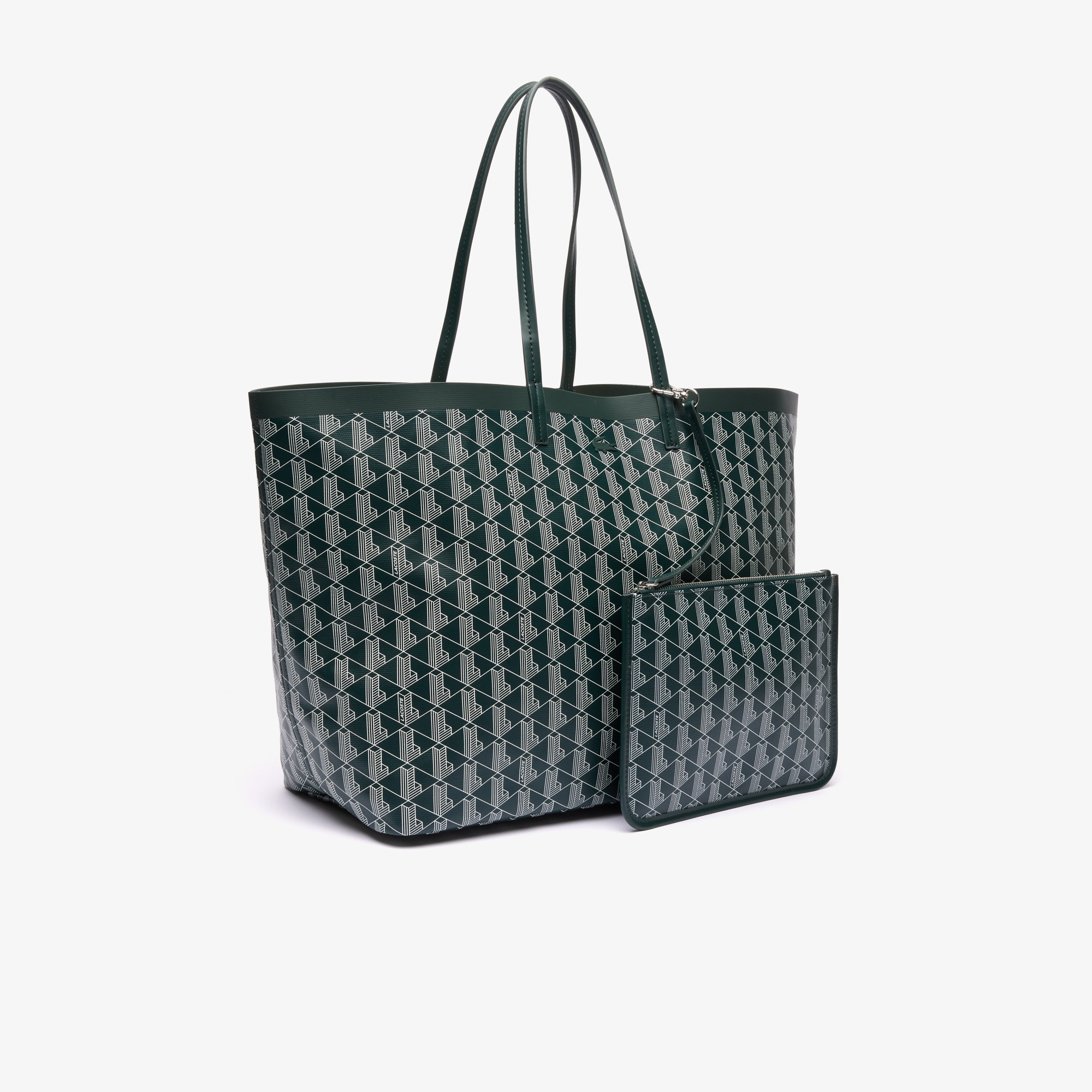 Lacoste Kadın Monogram Yeşil Omuz Çantası