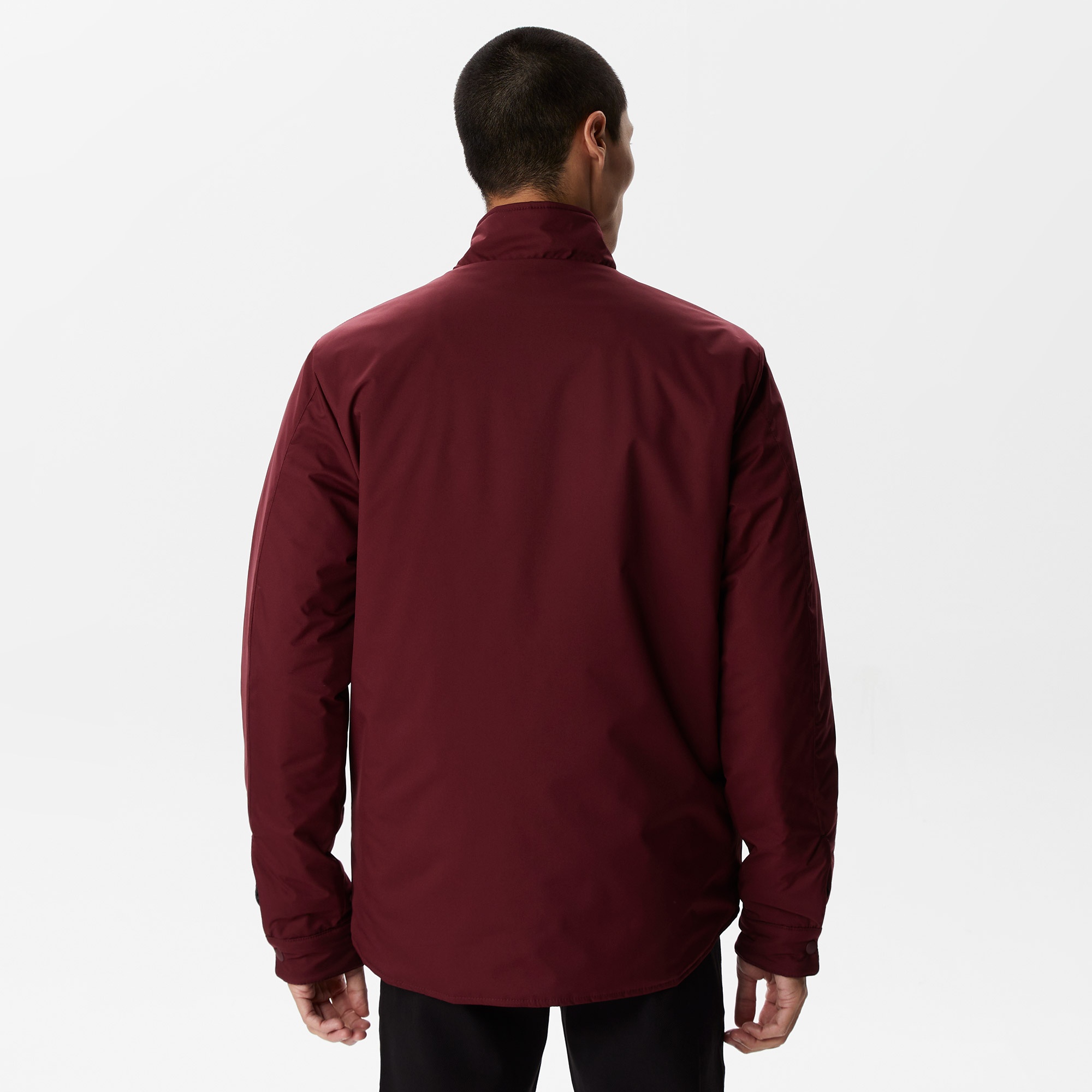 Lacoste Erkek Kapüşonlu Monogram Koyu Gri Mont