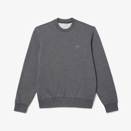 Lacoste Erkek Classic Fit Bisiklet Yaka Gri Sweatshirt Gri