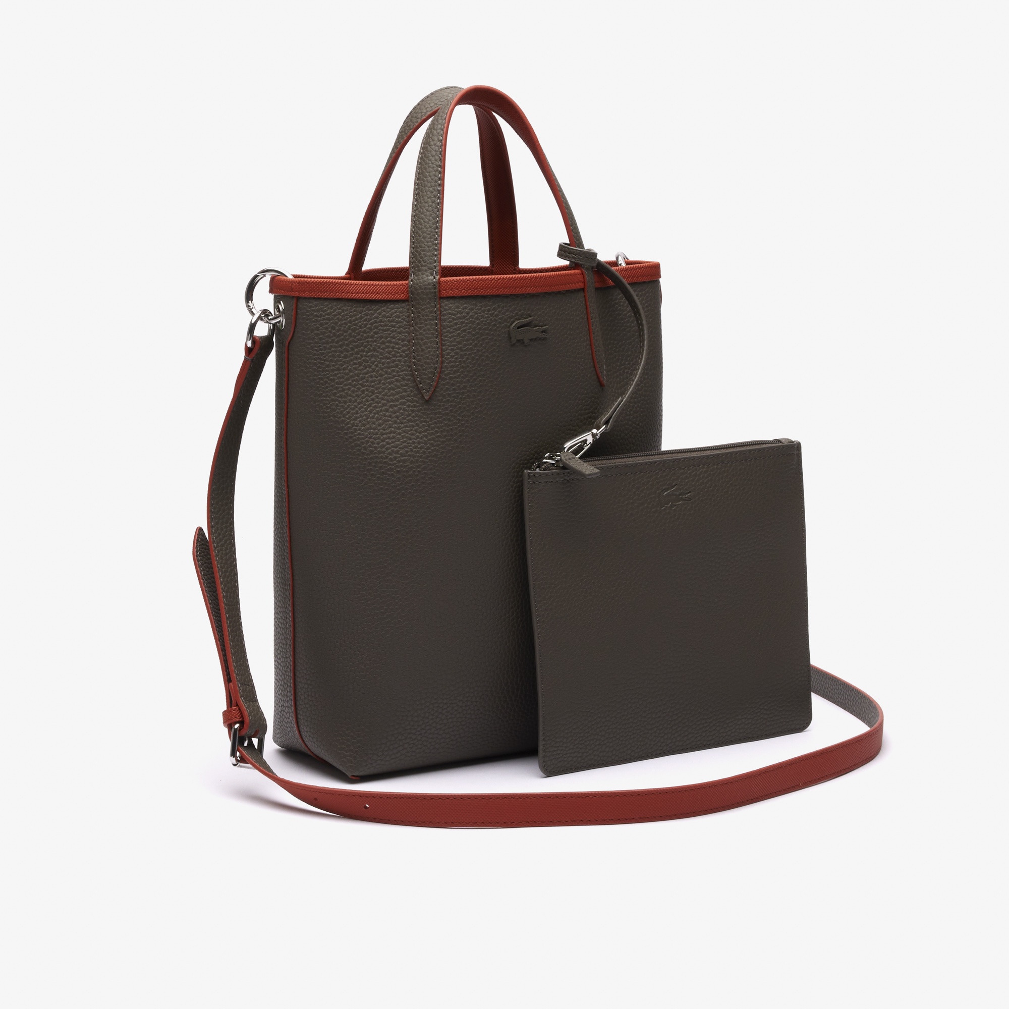 Lacoste Anna Kadın Çift Taraflı Lacivert Omuz Çantası