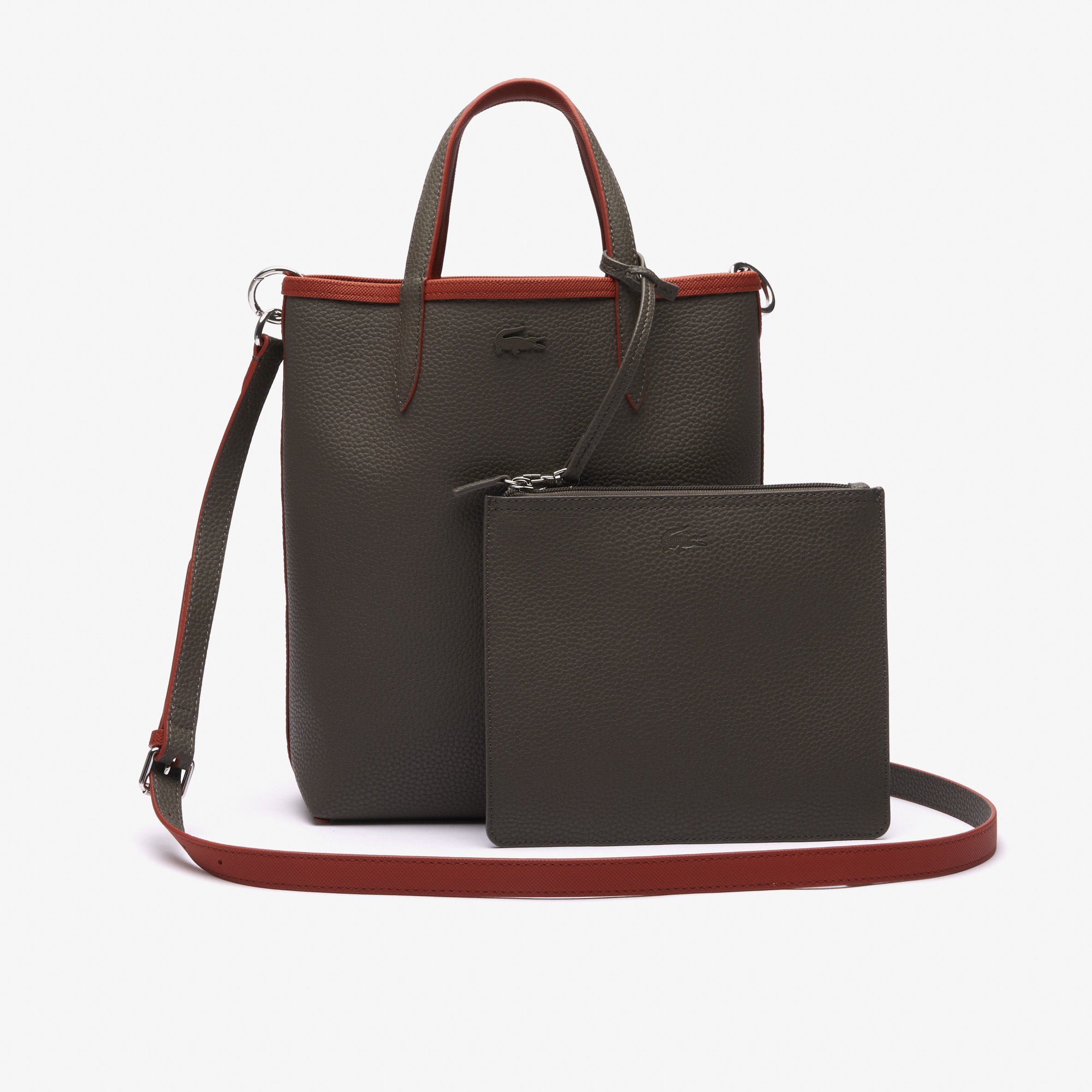 Lacoste Anna Kadın Çift Taraflı Lacivert Omuz Çantası