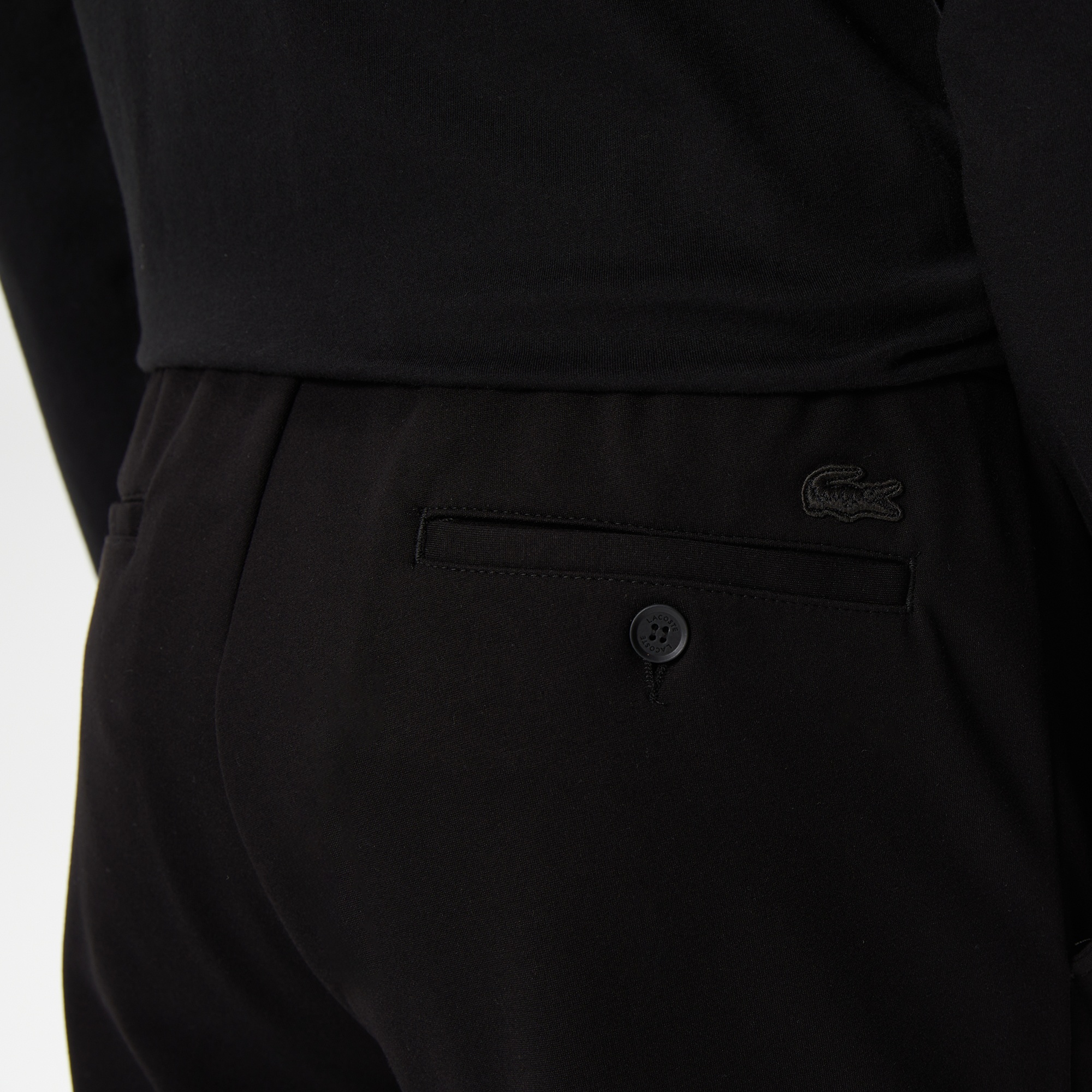 Lacoste Erkek Tapered Fit Siyah Pantolon